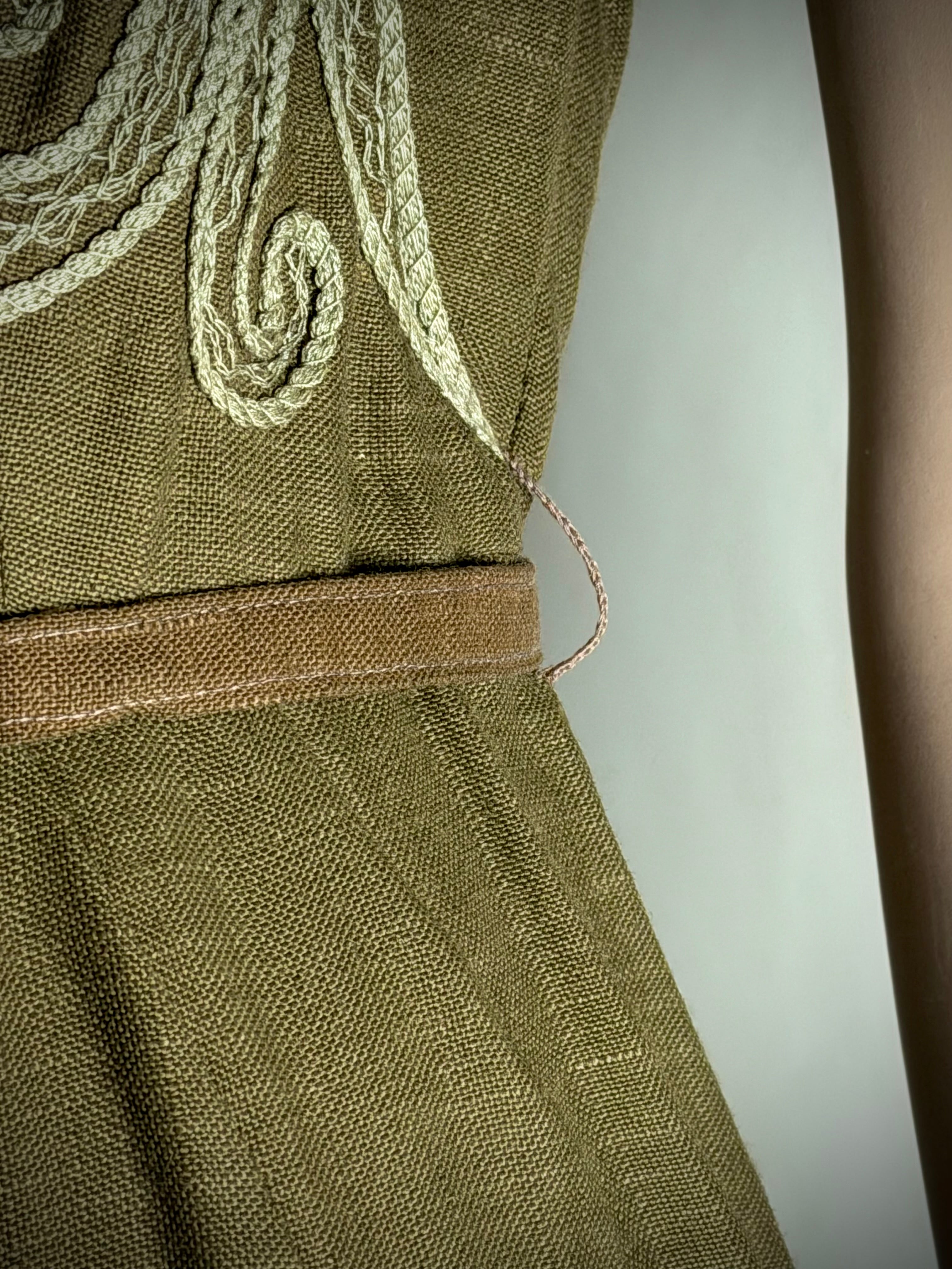c. 1942-1945 wartime-era Australian set in British Tootal linen blend