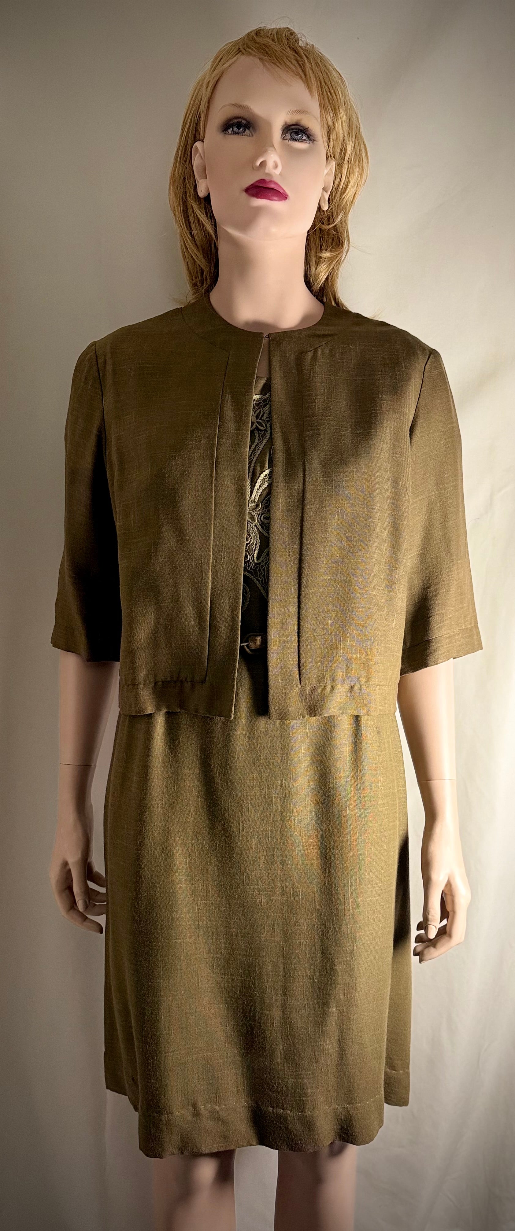 c. 1942-1945 wartime-era Australian set in British Tootal linen blend
