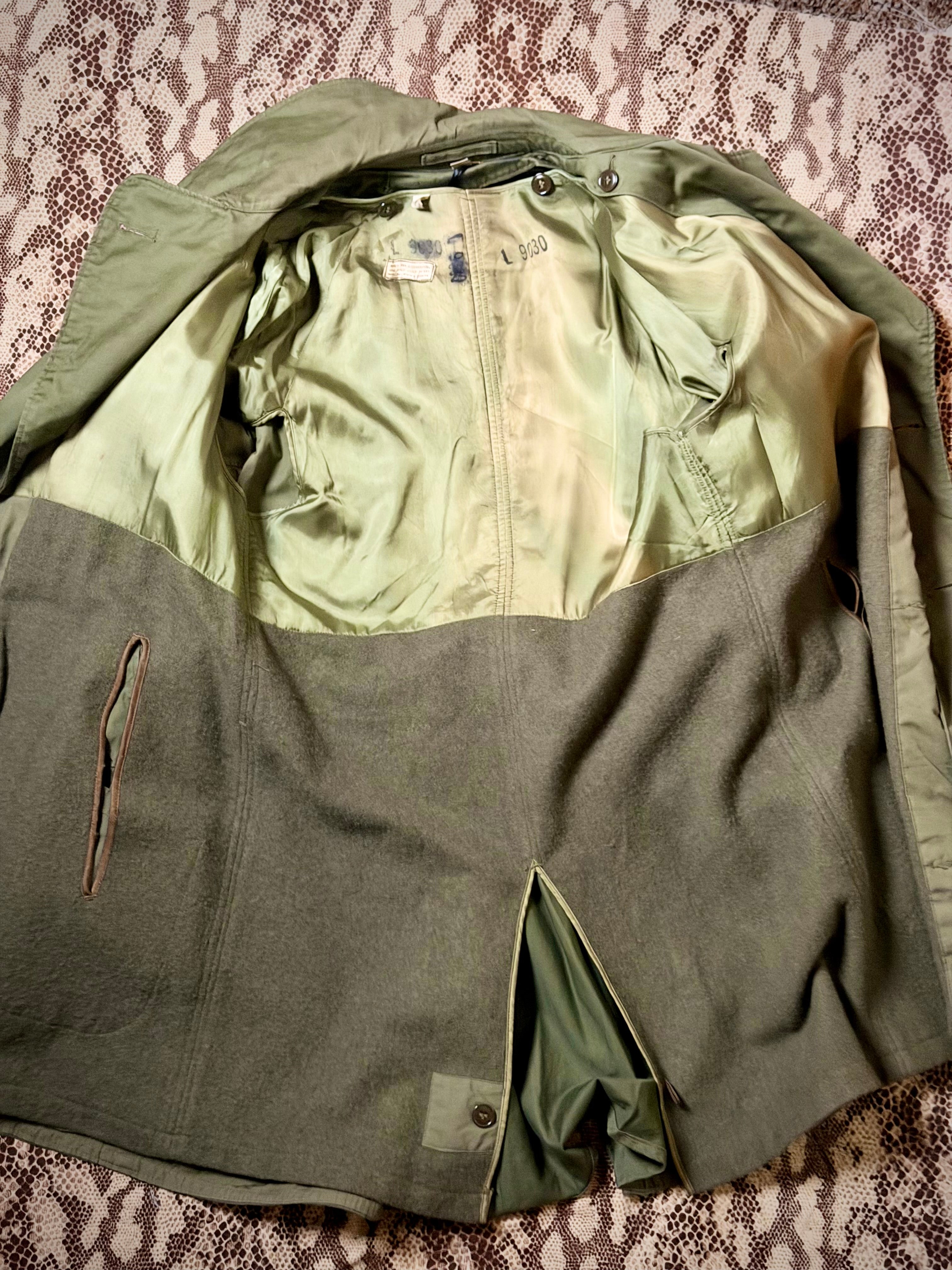 U.S. Army M-1951
Field Jacket - Korean War
Era with Original Liner