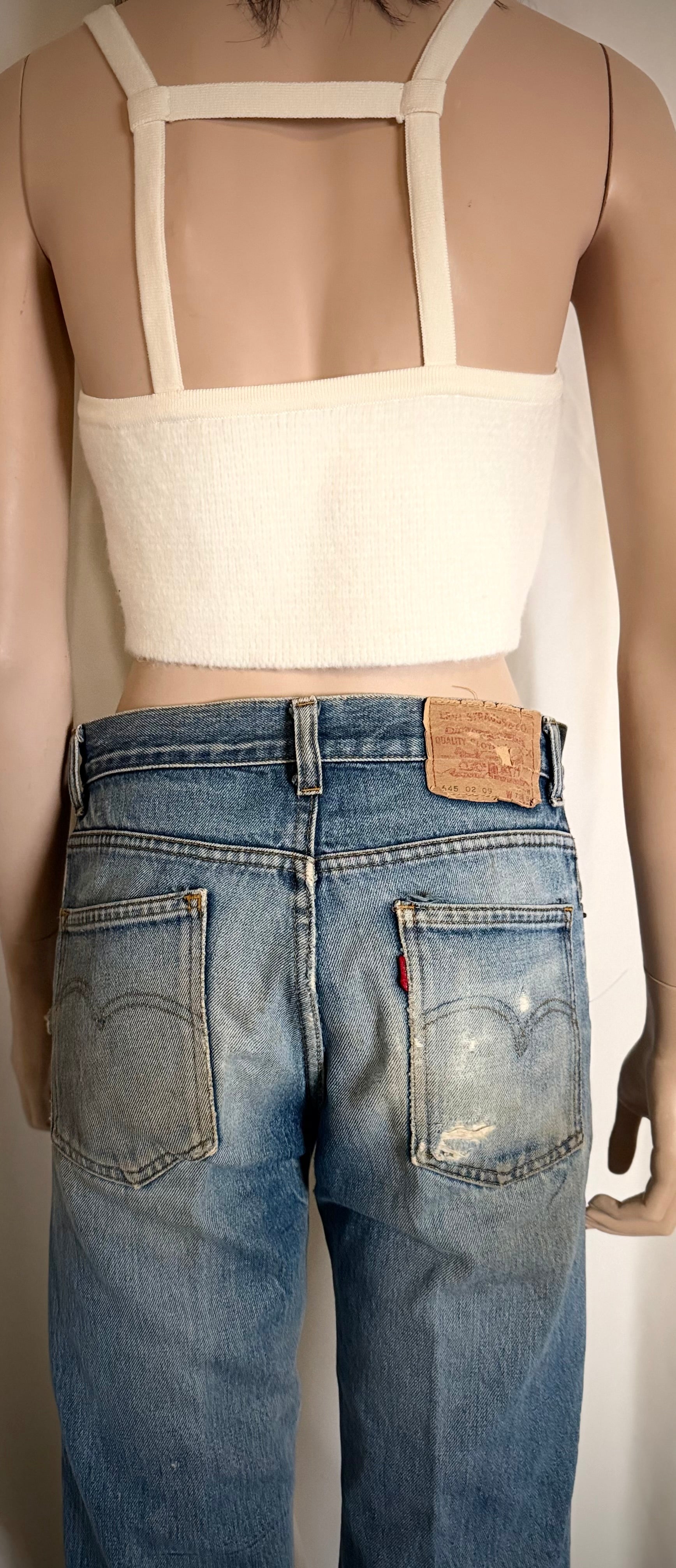 Rare Late 1960s–Early 1970s Levi’s 5-Pocket Jeans- Transitional Era Workwear Denim