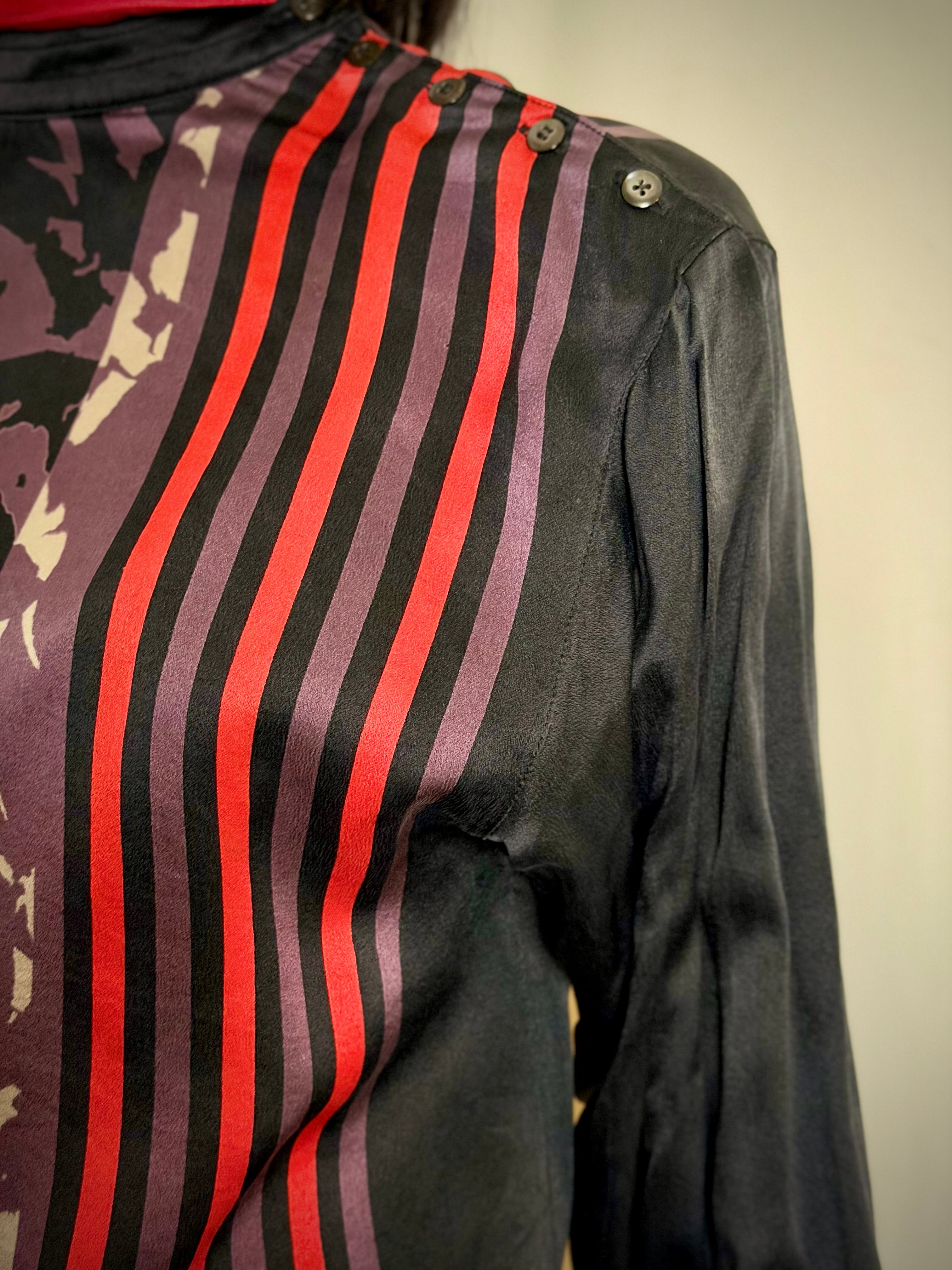 Vintage Escada 100% Silk Blouse