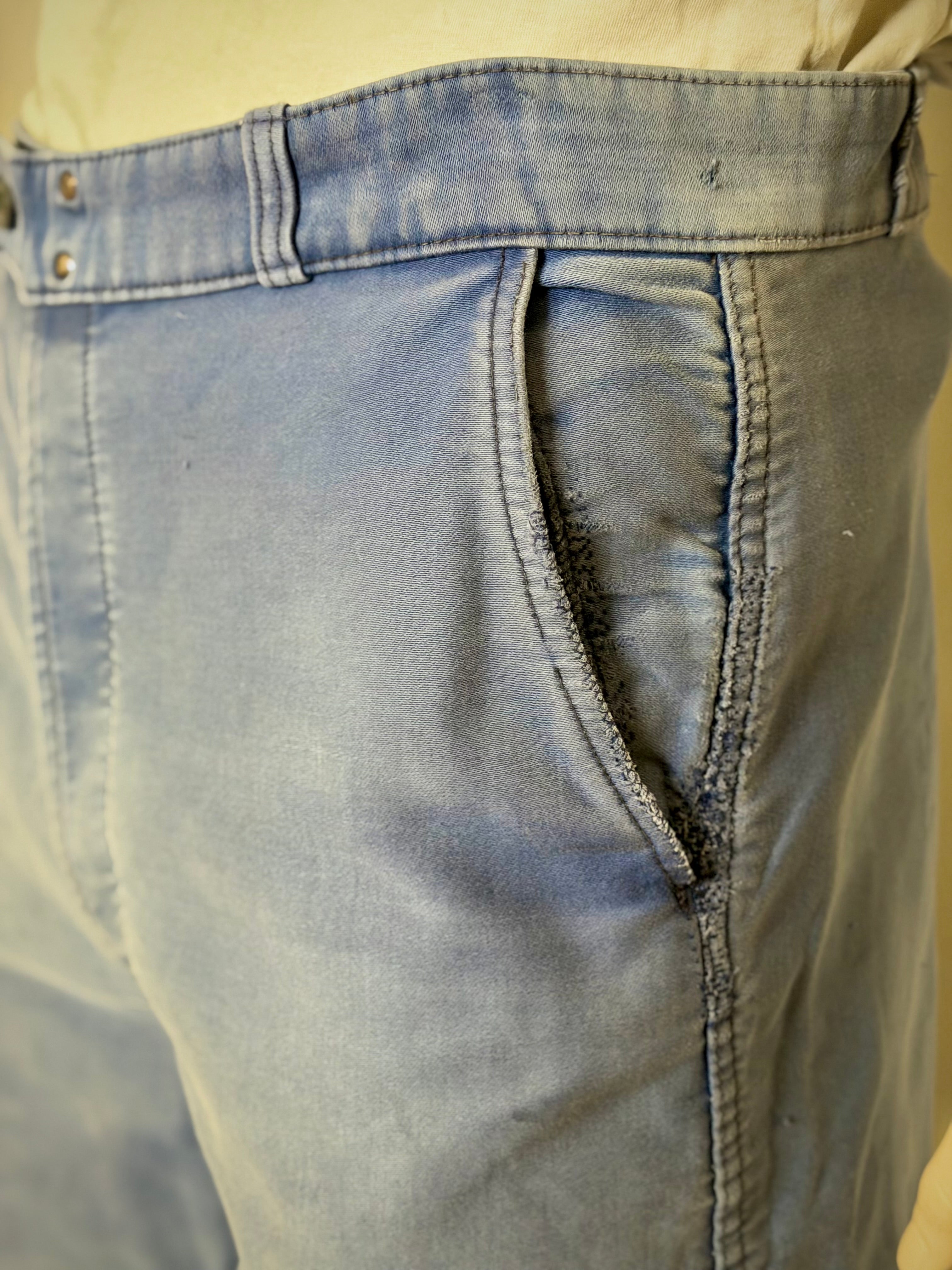 1960s French Work Pants - Patched, Faded and Ultra-Collectible