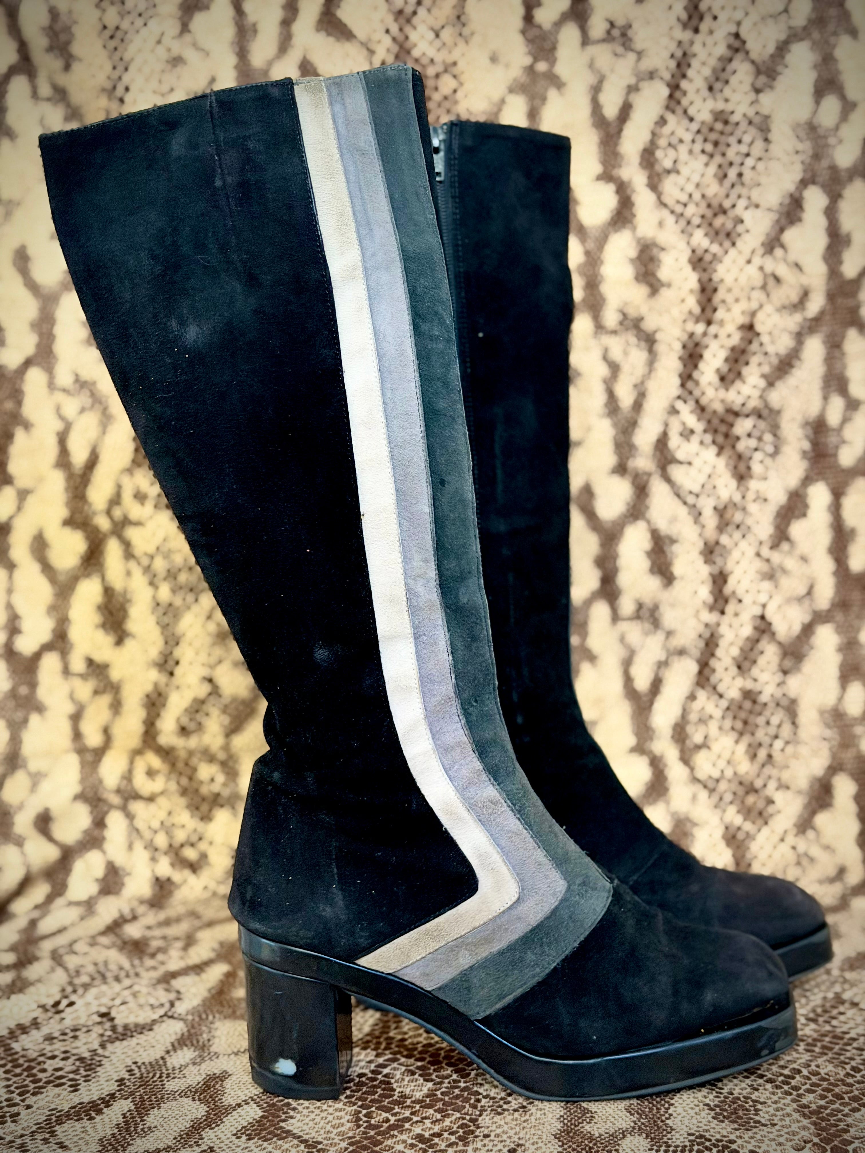1996 Red or Dead London Platform Boots