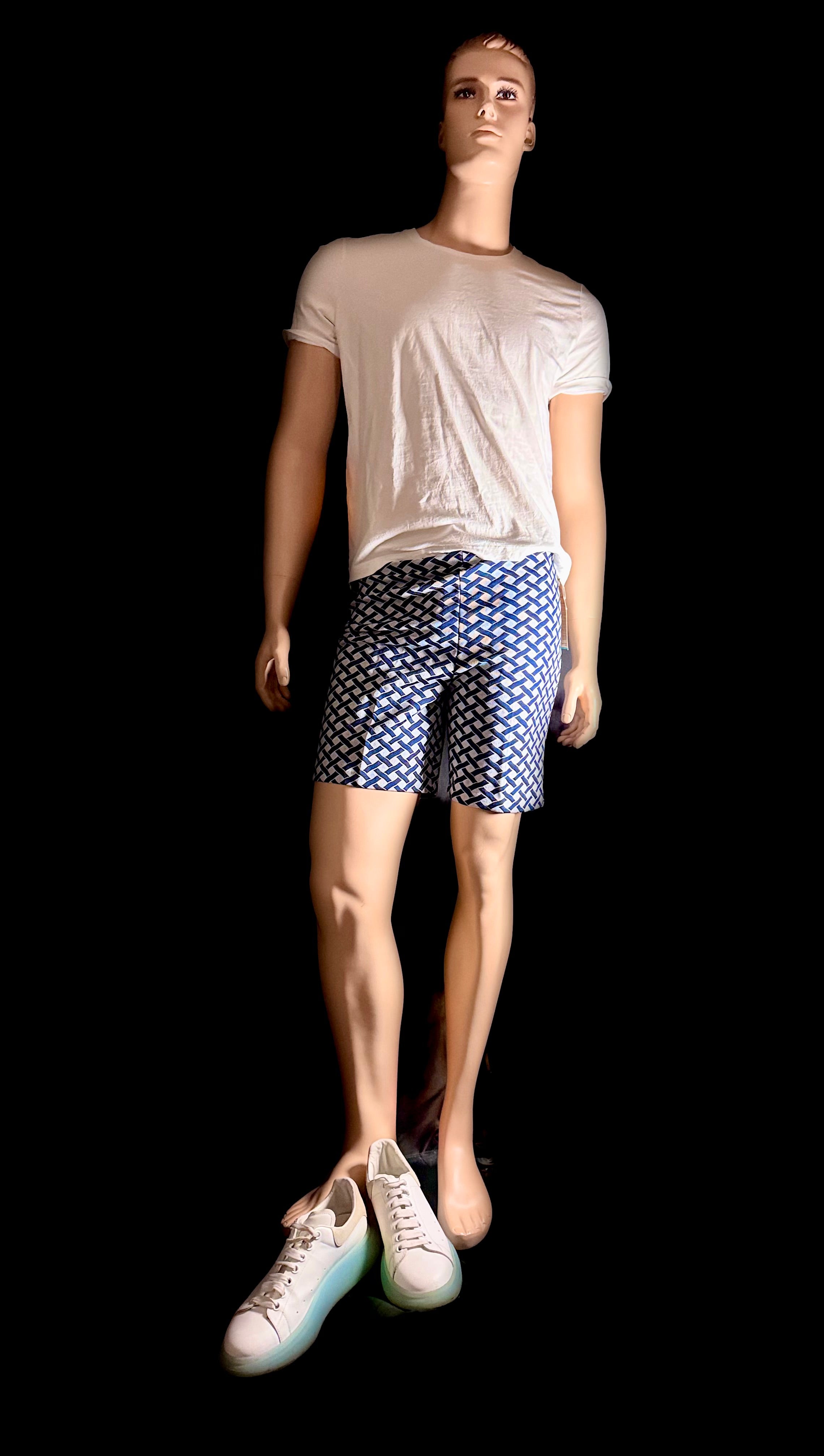 Deadstock 1960s Sears “Perma-Prest” Patterned Shorts - USA