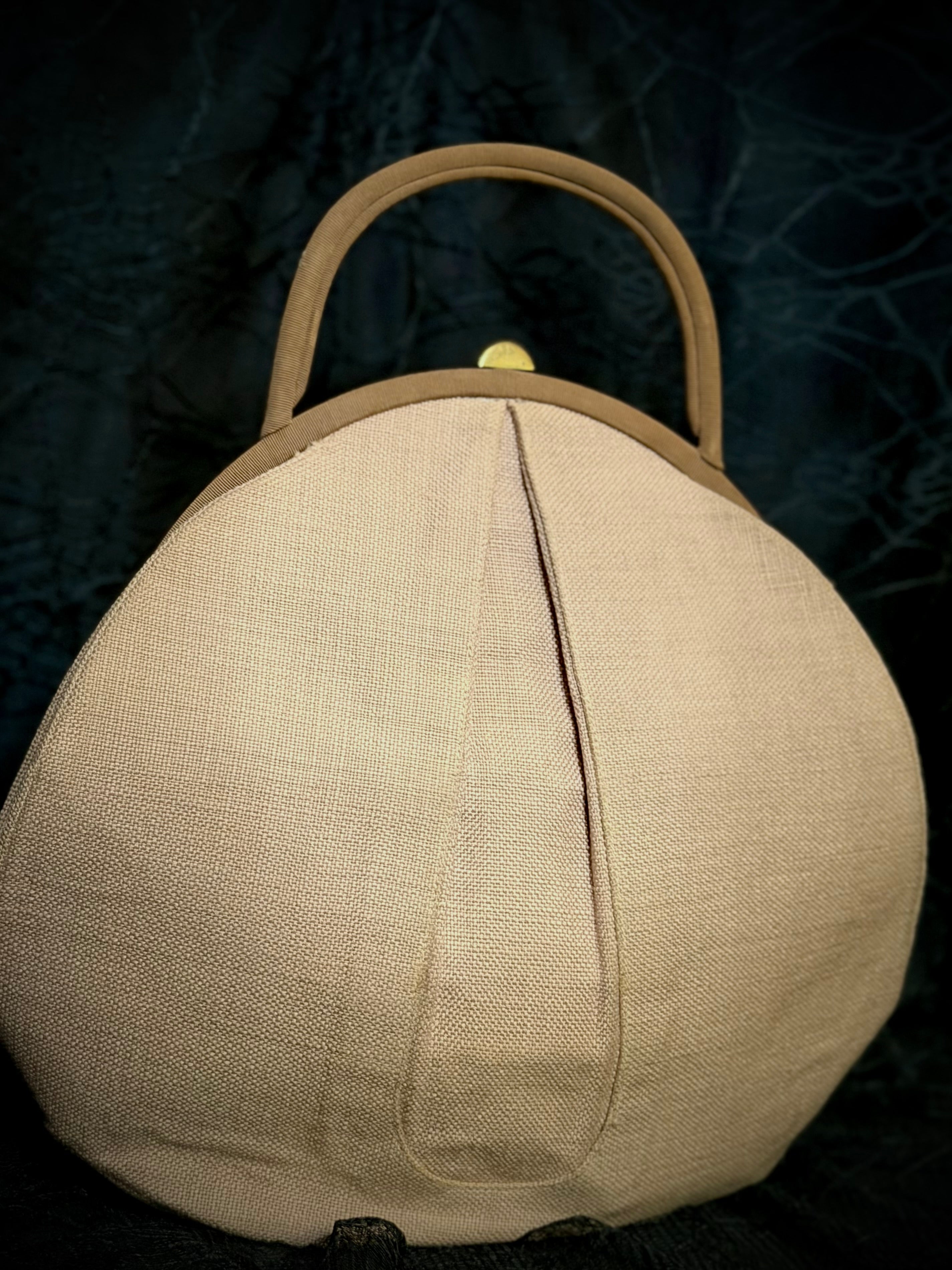 Vintage Oversized Structured Handbag - c. late 1950s