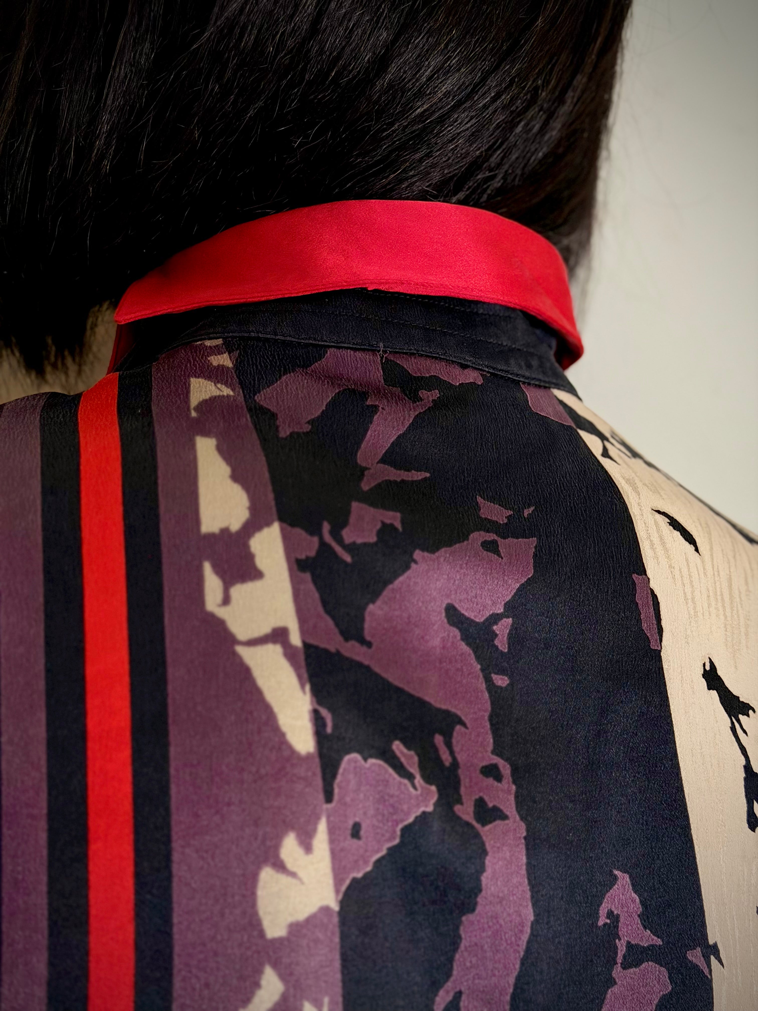 Vintage Escada 100% Silk Blouse