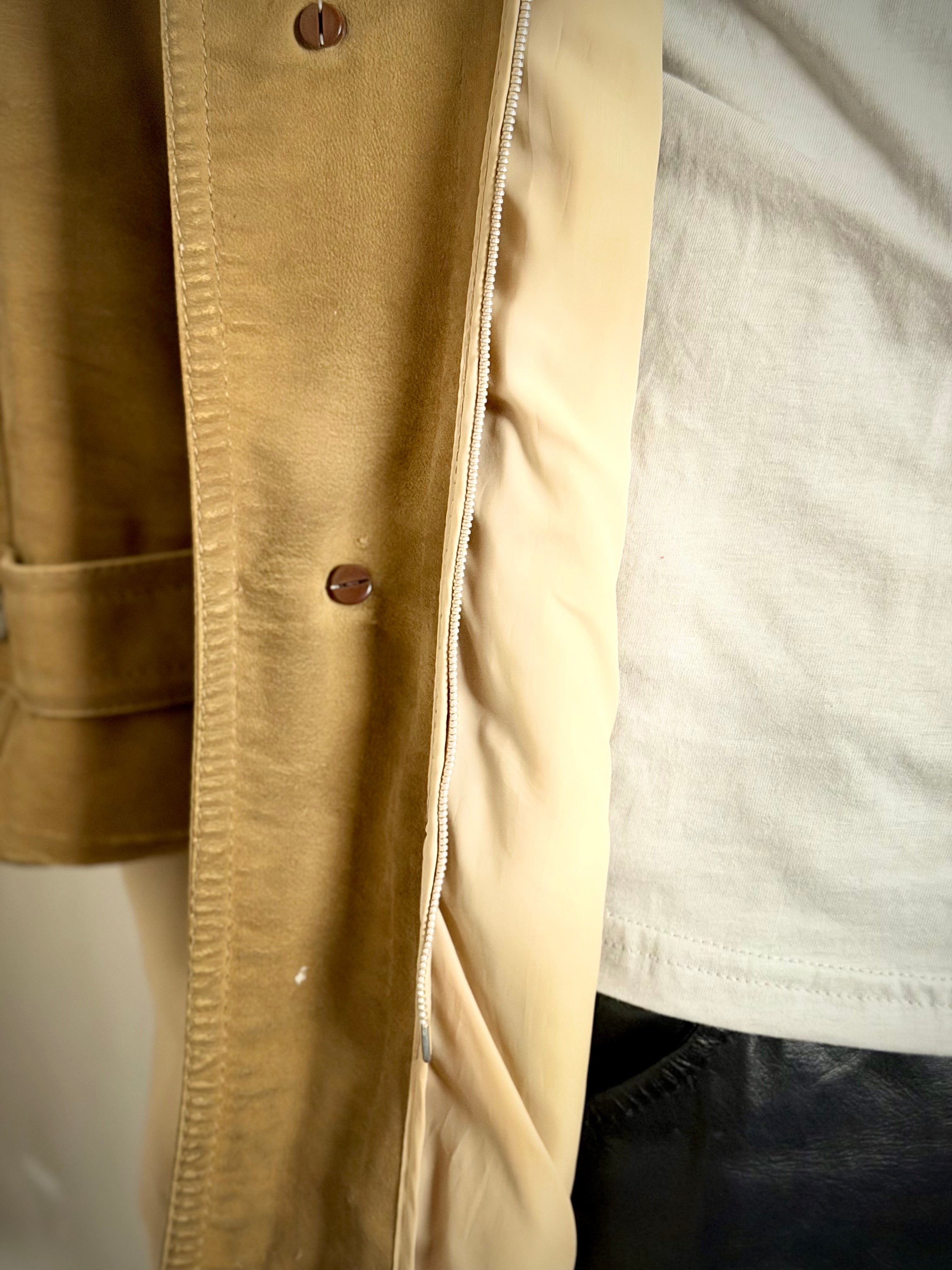 1960s Coated Cotton Utility Jacket - Military Inspired Workwear
