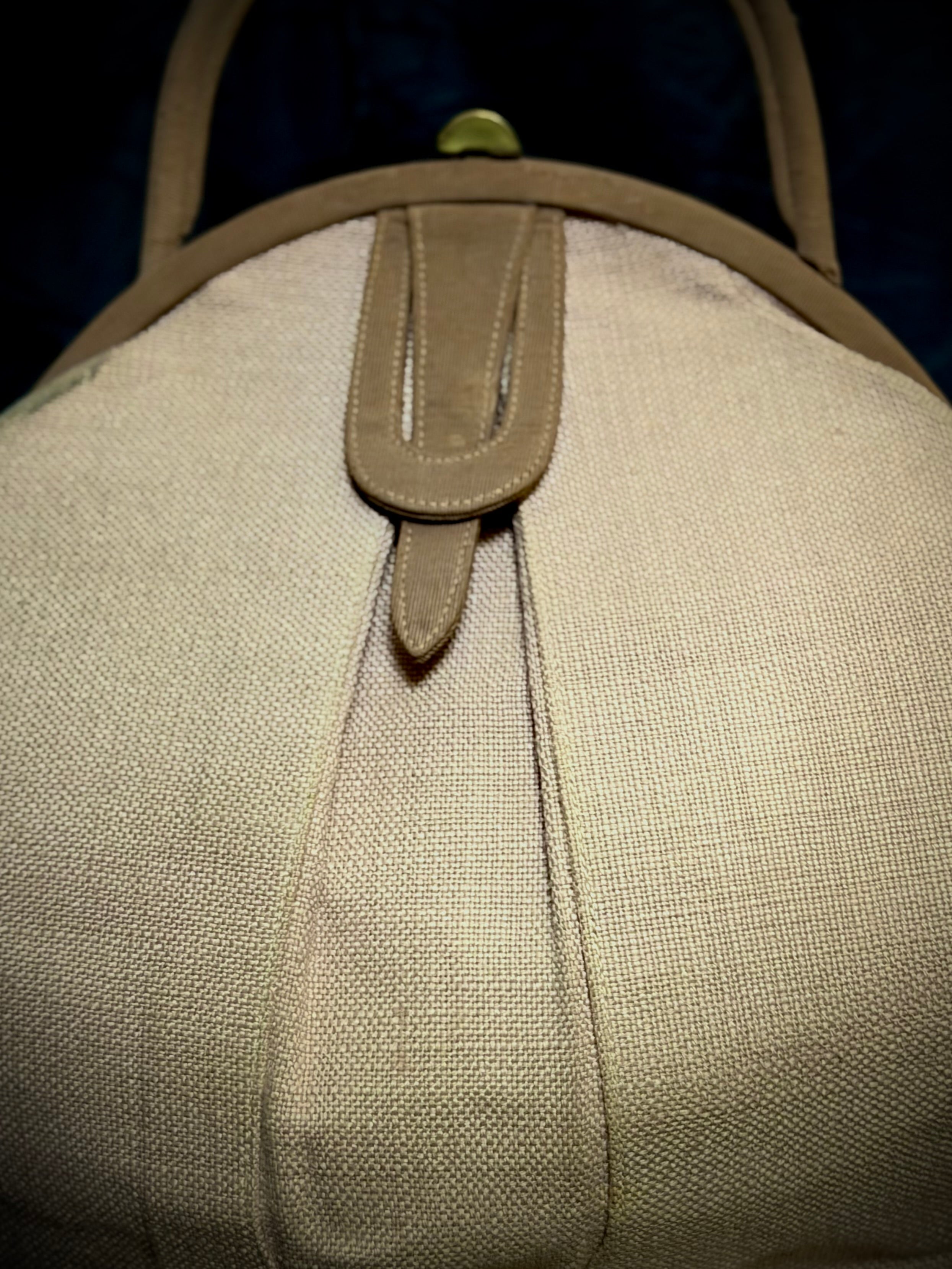 Vintage Oversized Structured Handbag - c. late 1950s