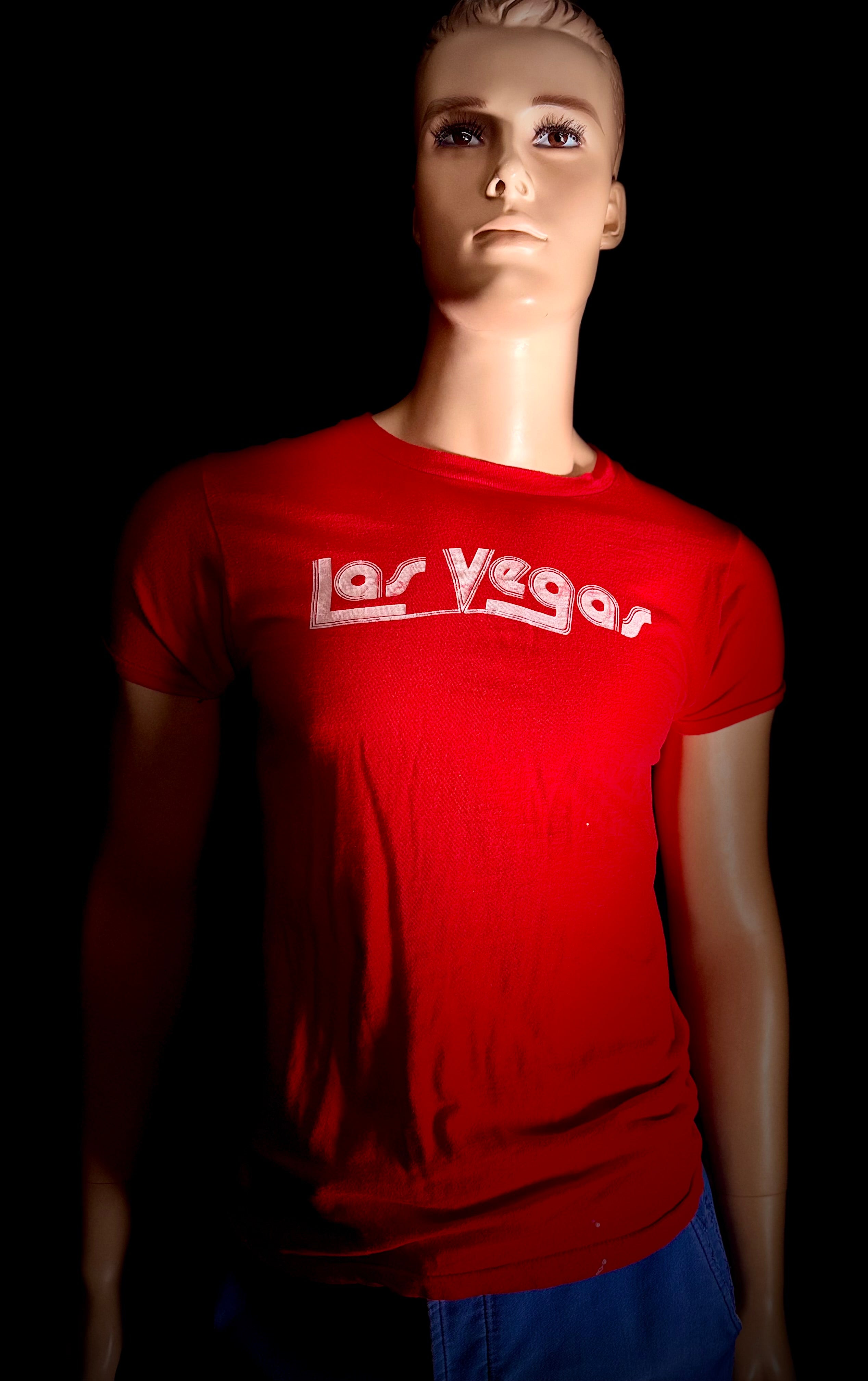 1970s “Las Vegas” Retro Typography Tee