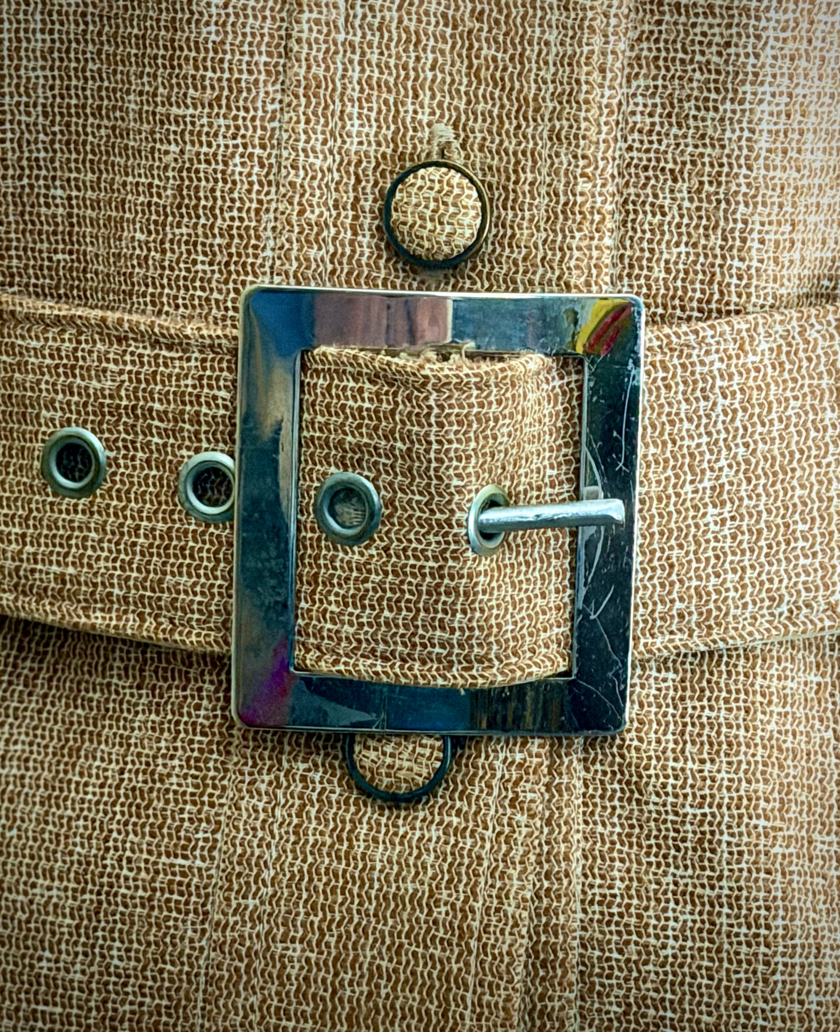Vintage 1970s Camel Safari Suit