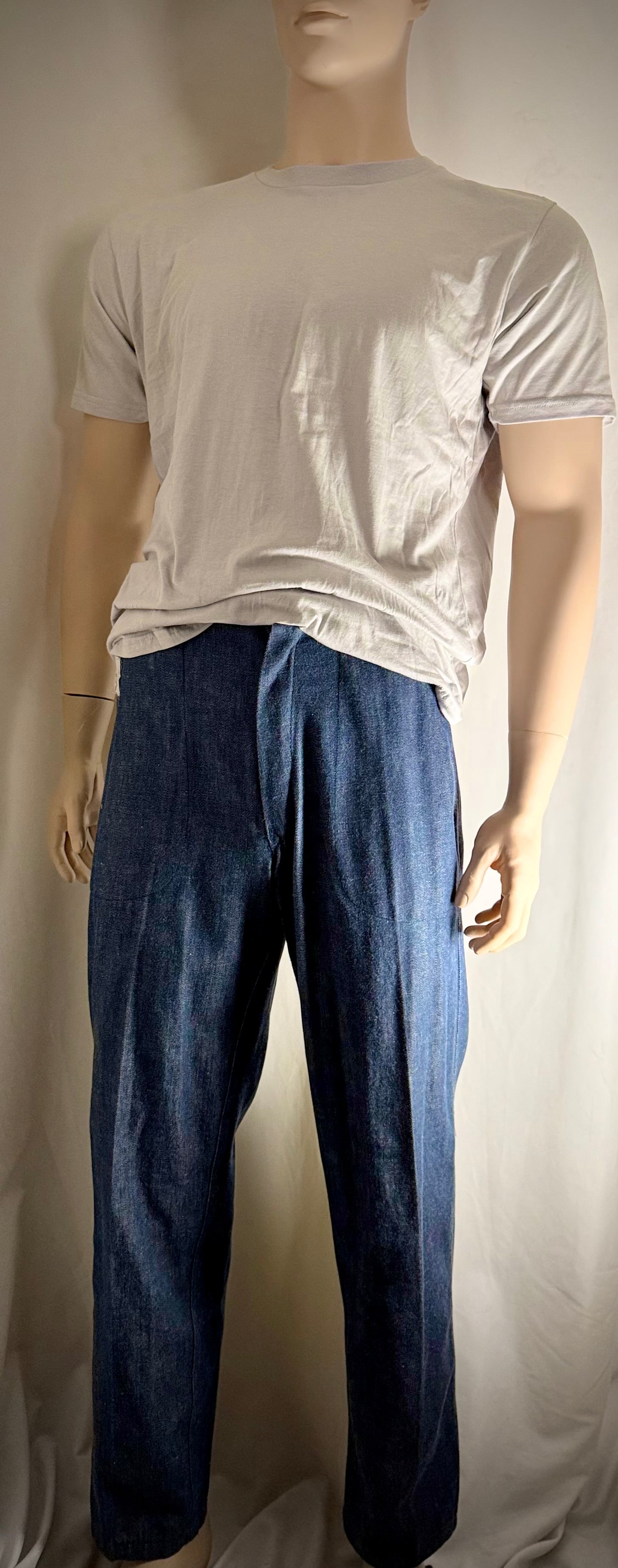 1960s New York State Prison Pants - Deadstock Vintage Workwear