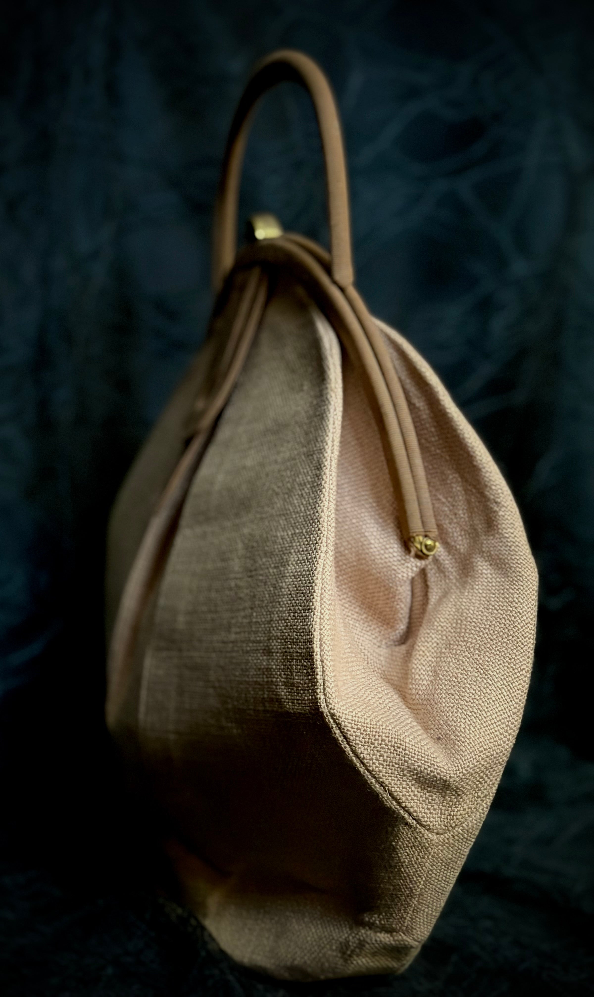 Vintage Oversized Structured Handbag - c. late 1950s