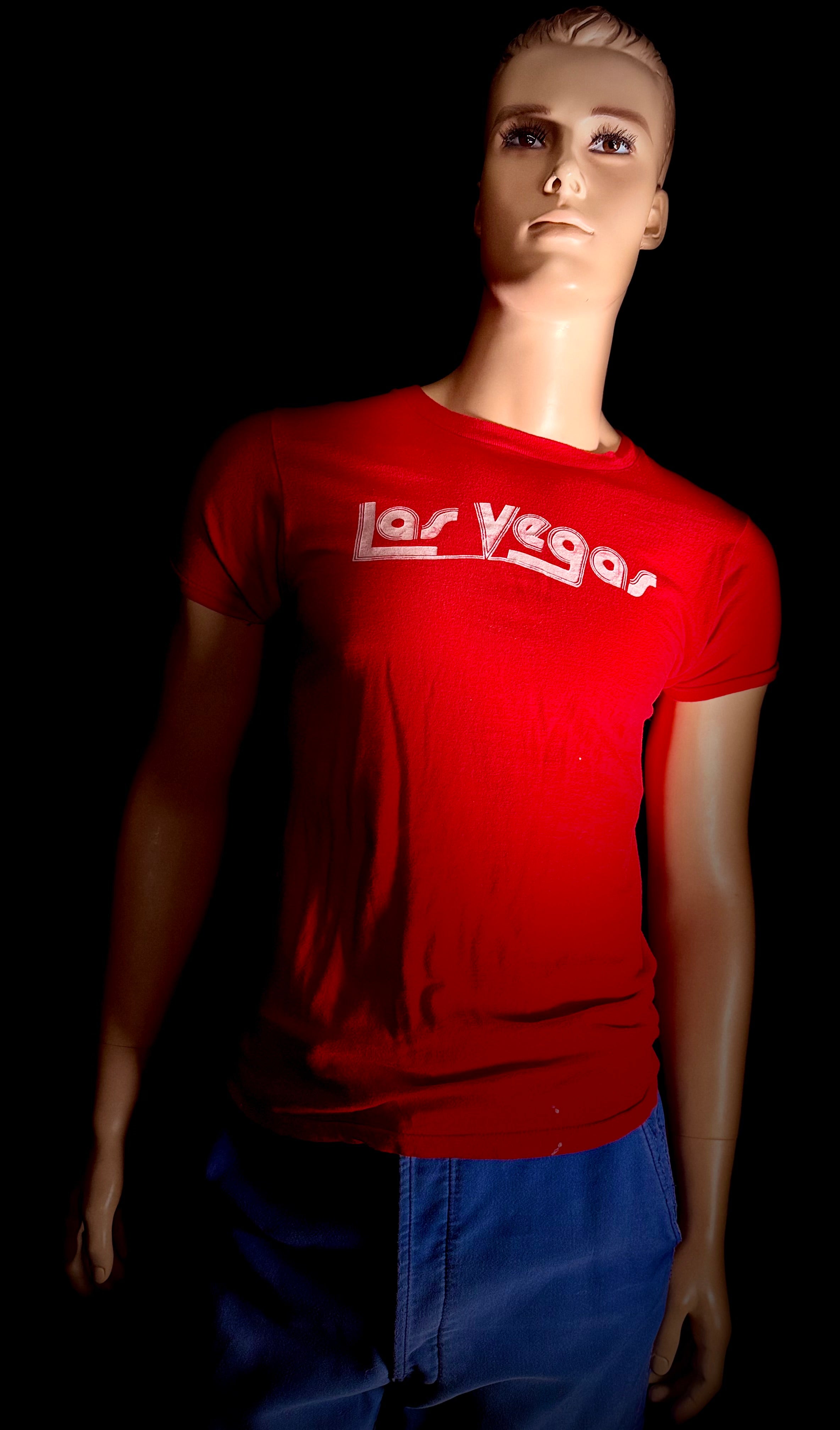 1970s “Las Vegas” Retro Typography Tee