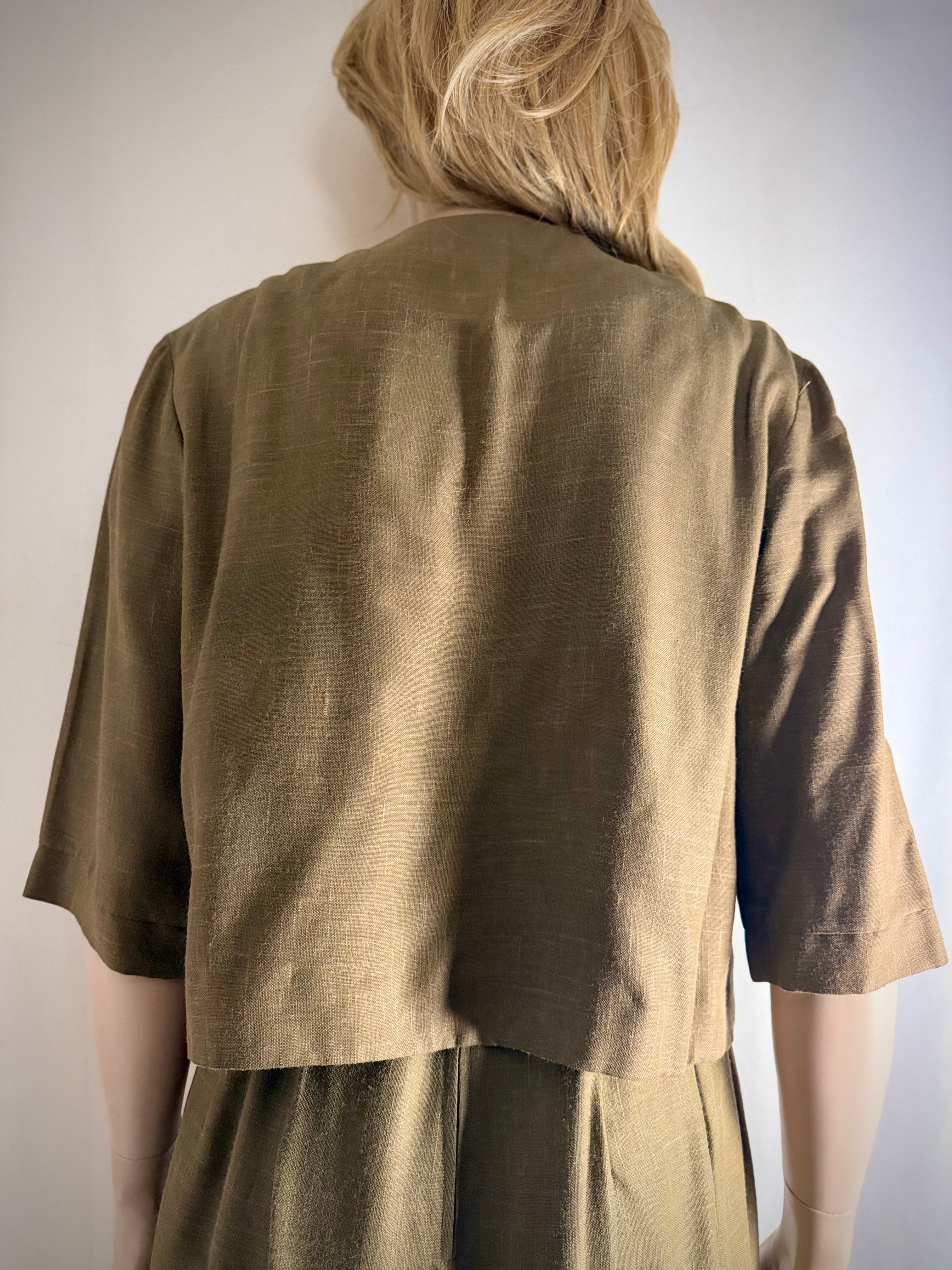 c. 1942-1945 wartime-era Australian set in British Tootal linen blend