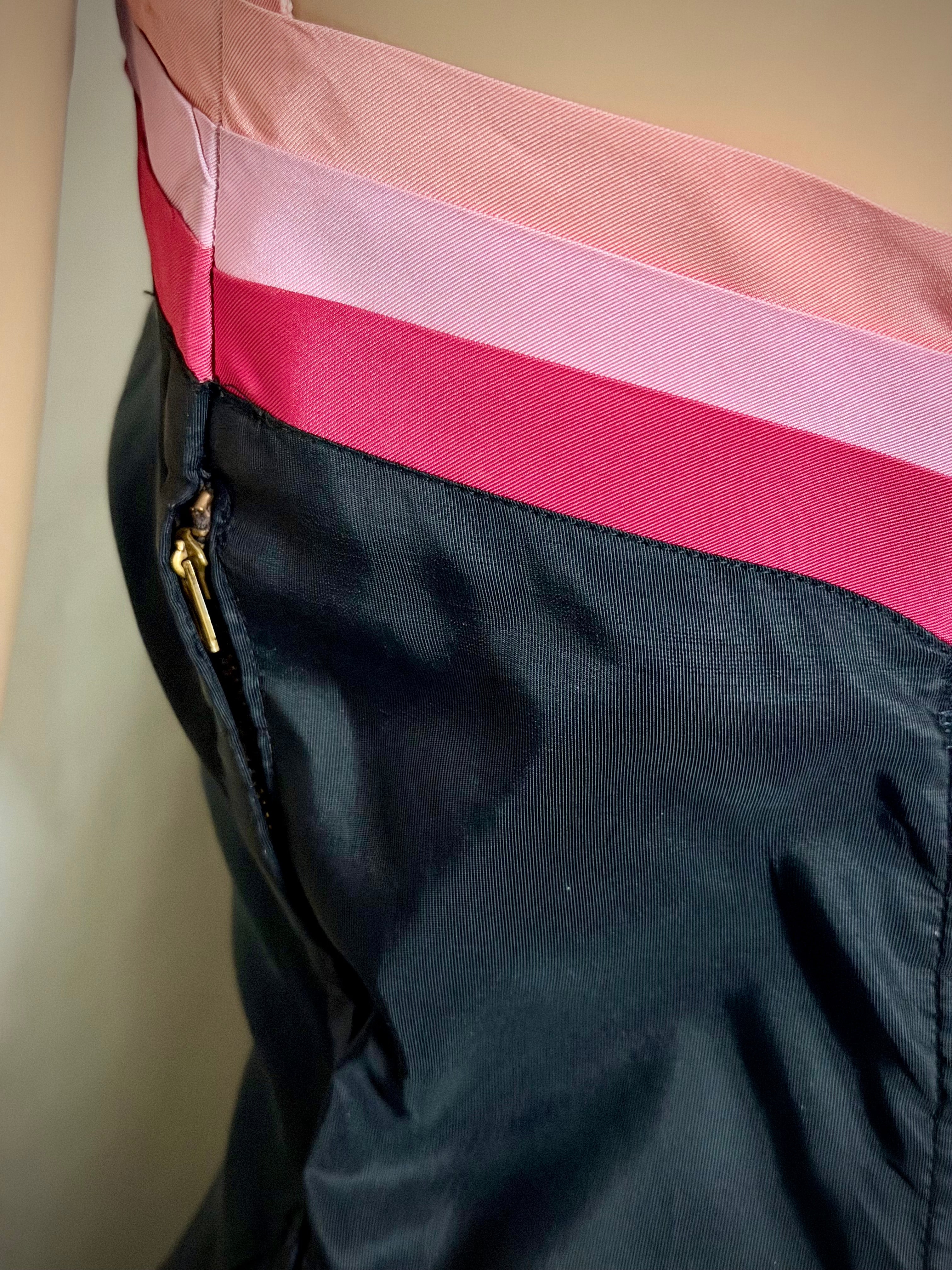 1945 Beautime Formal New York Evening Gown - Padded Hem Detail