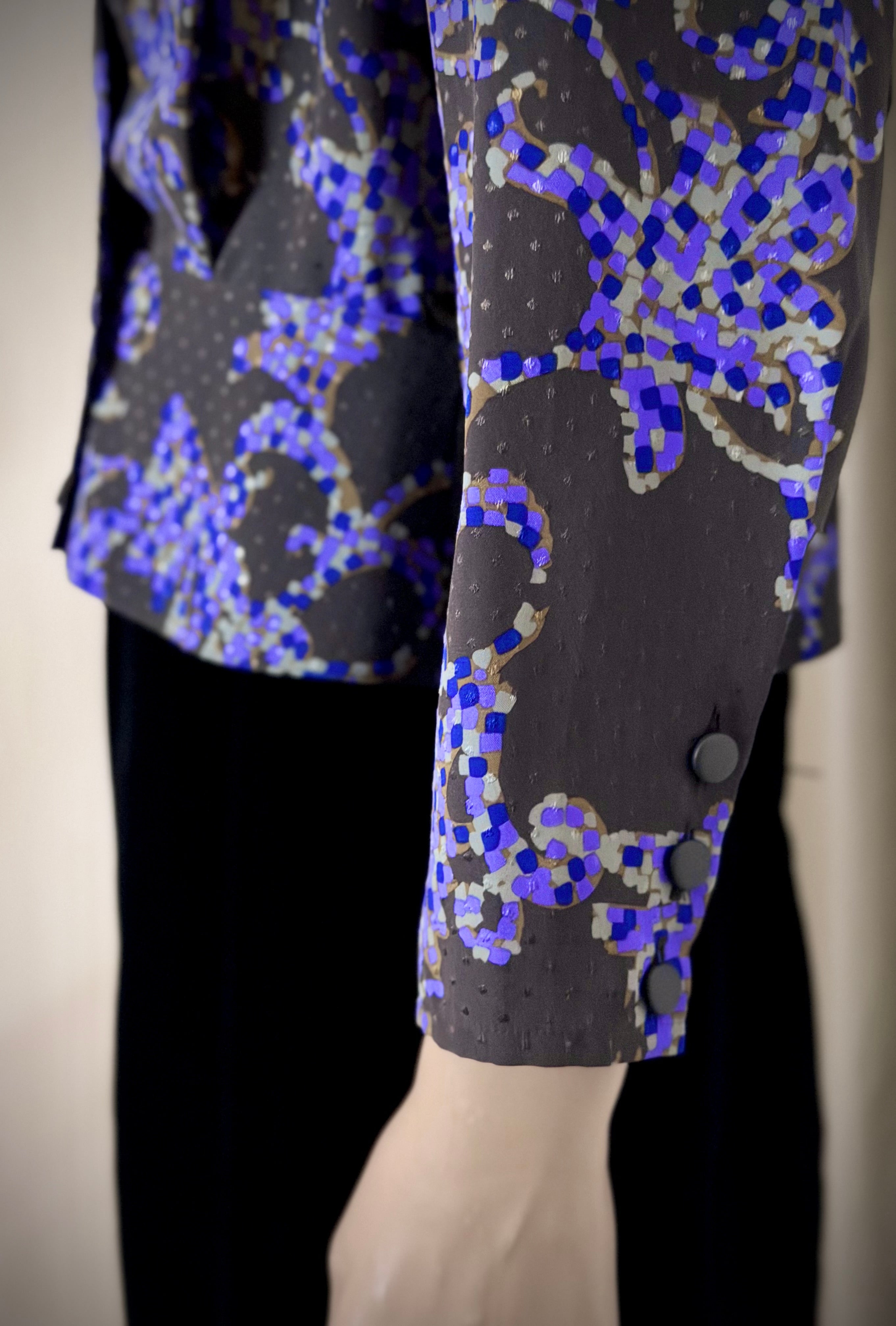 Pierre Balmain Paris-Late 80's/Early 90's Japanese
Made Designer Blouse