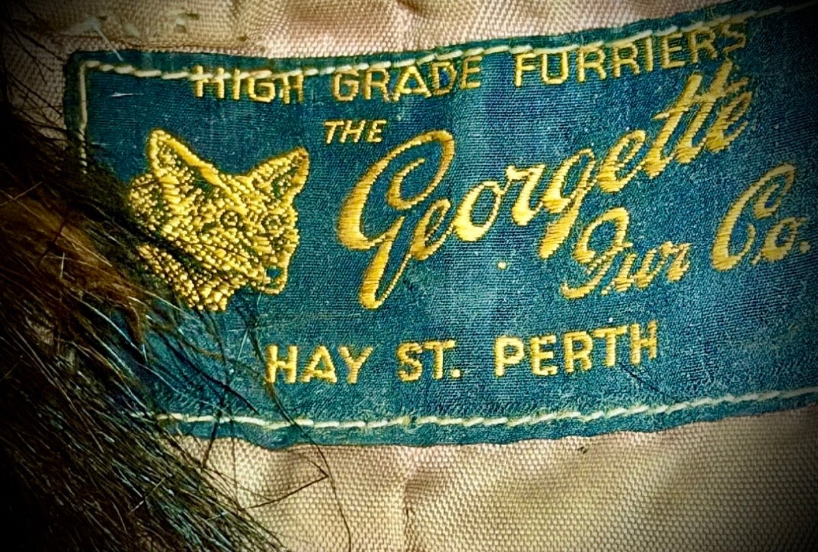 1940s Georgette Fur Co.
Perth Fur Cape