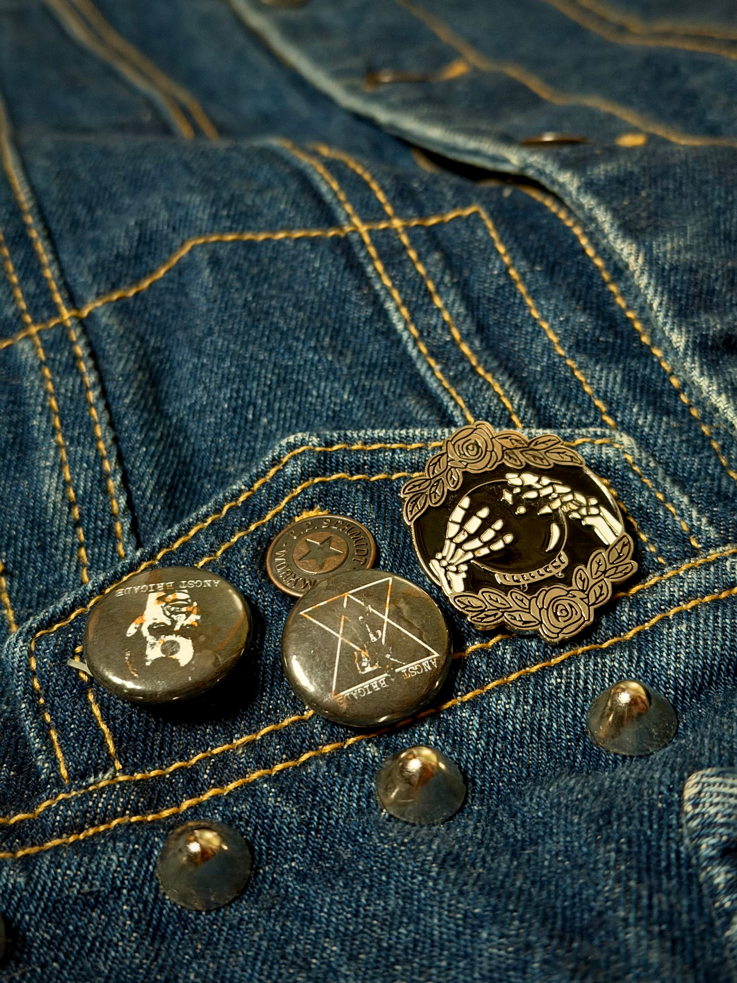 Custom Studded Social Distortion Vest- One of a Kind