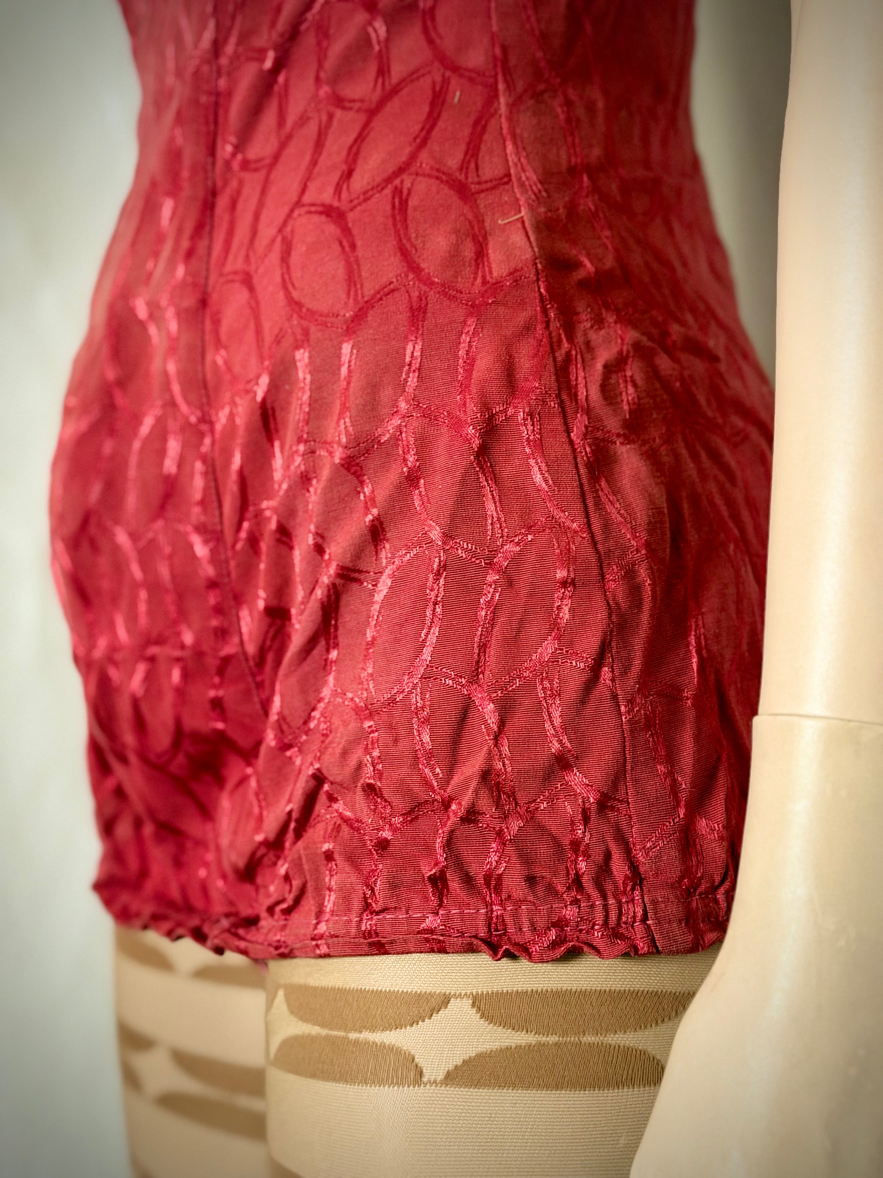 Late 1940s- Early 1950s Cabaret Playsuit / Chorus Costume