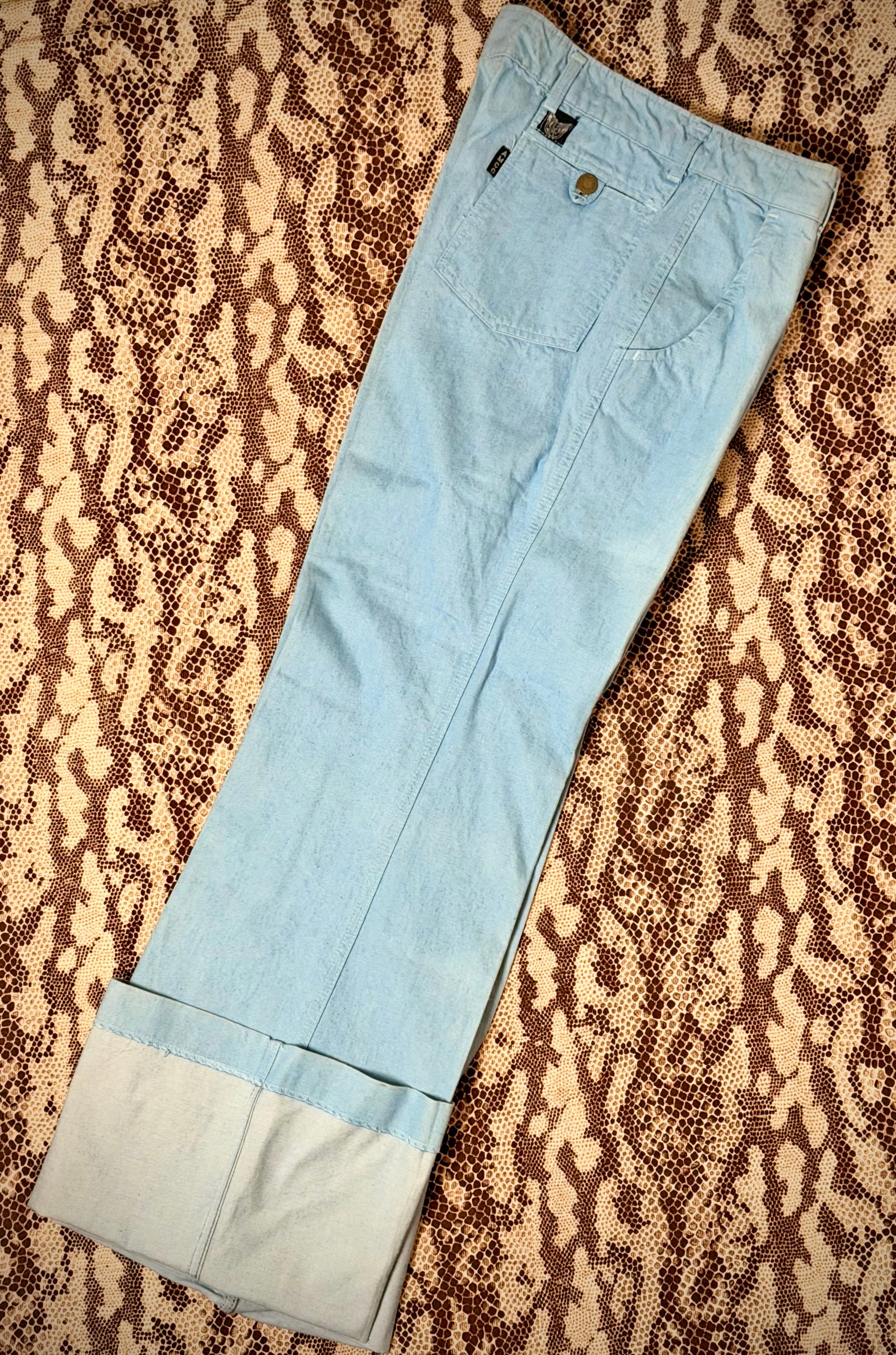 Vintage Deadstock AMCO Work Trousers - Wide Leg, Optional Turn-Up