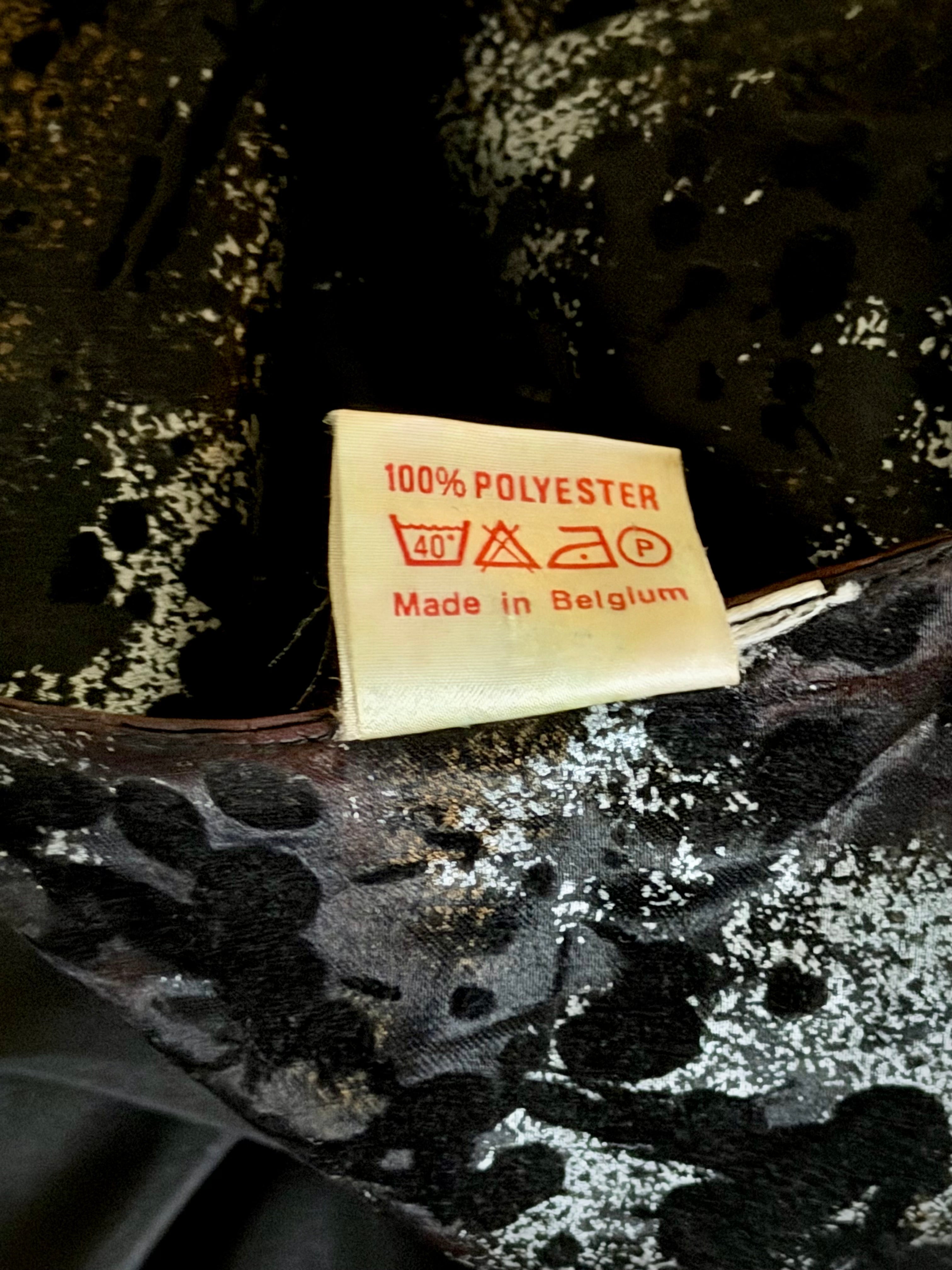 1980s Davi Dan Belgium Brutalist Metallic Jacket