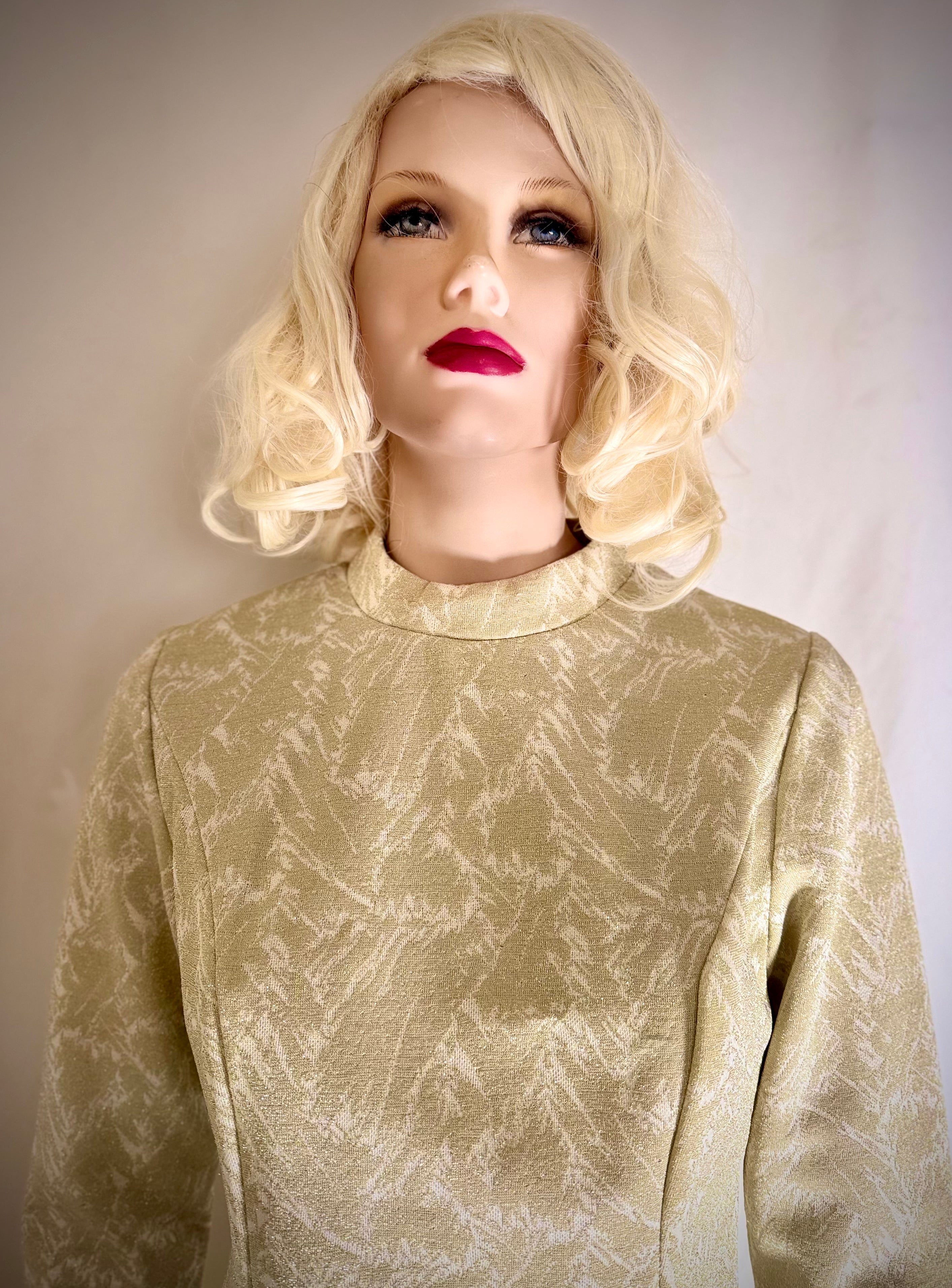 1960s Minimalist Silver Evening Gown || Mint Condition