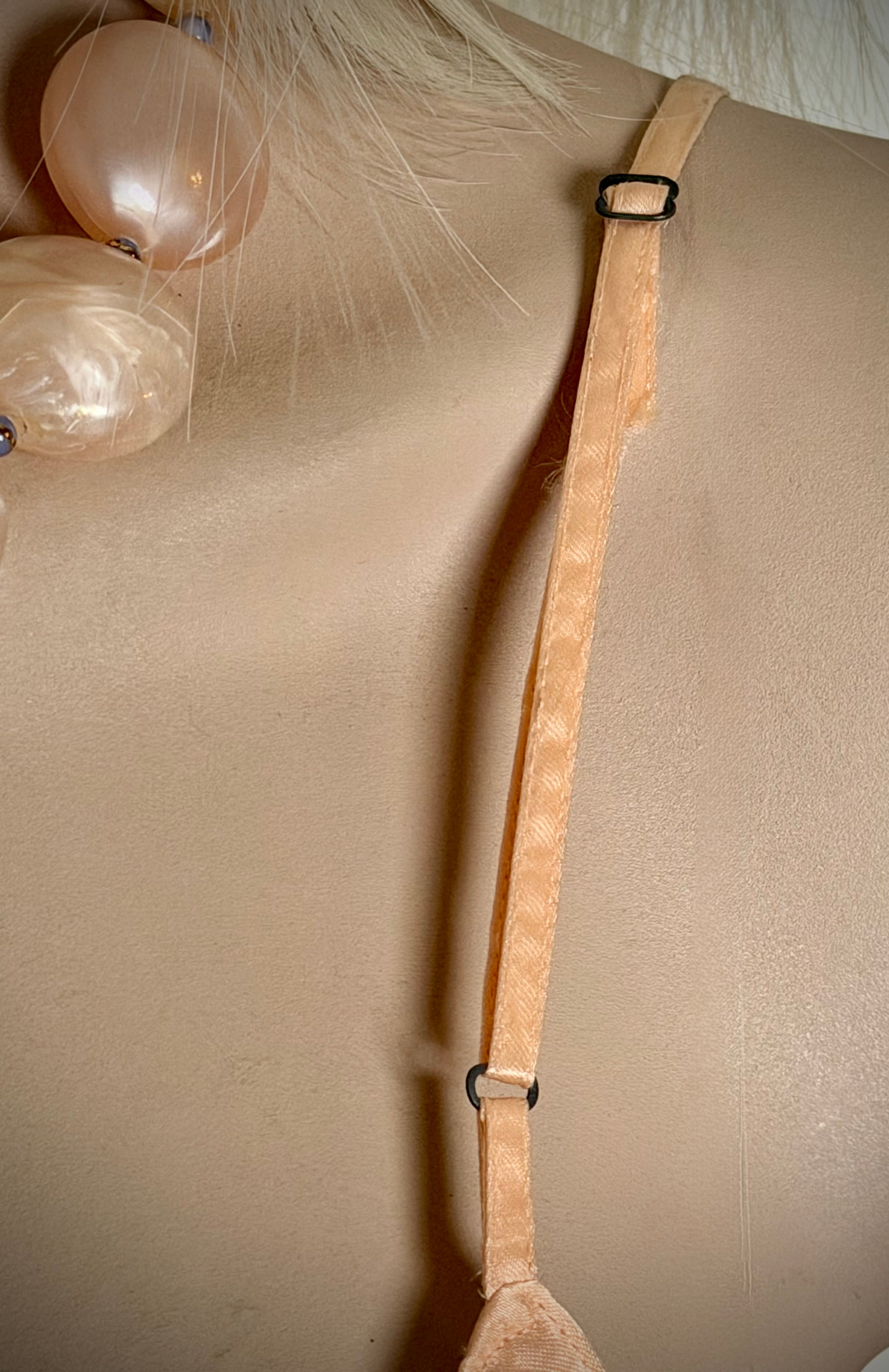 1940s Fruit of the Loom Rayon Satin Slip Dress