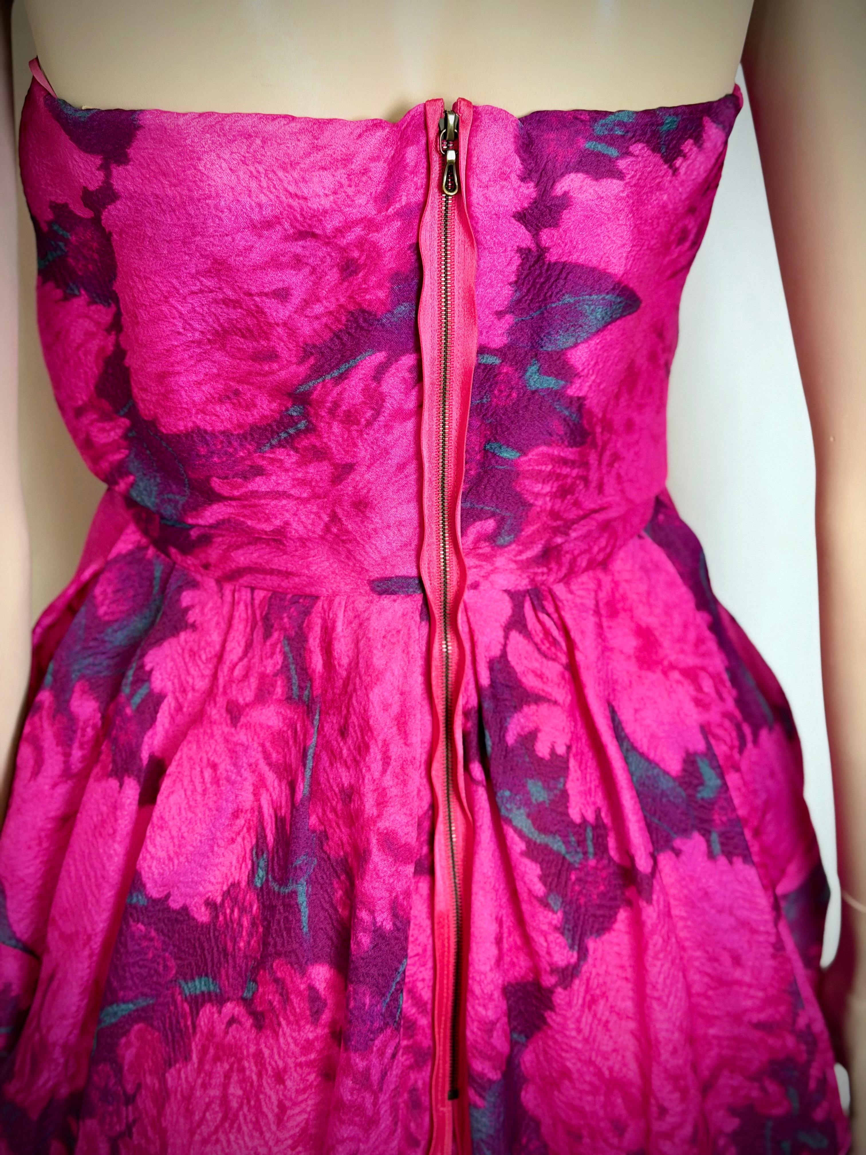 LANVIN Paris SS2010 Rare Sculptural Silk Dress - Alber Elbaz