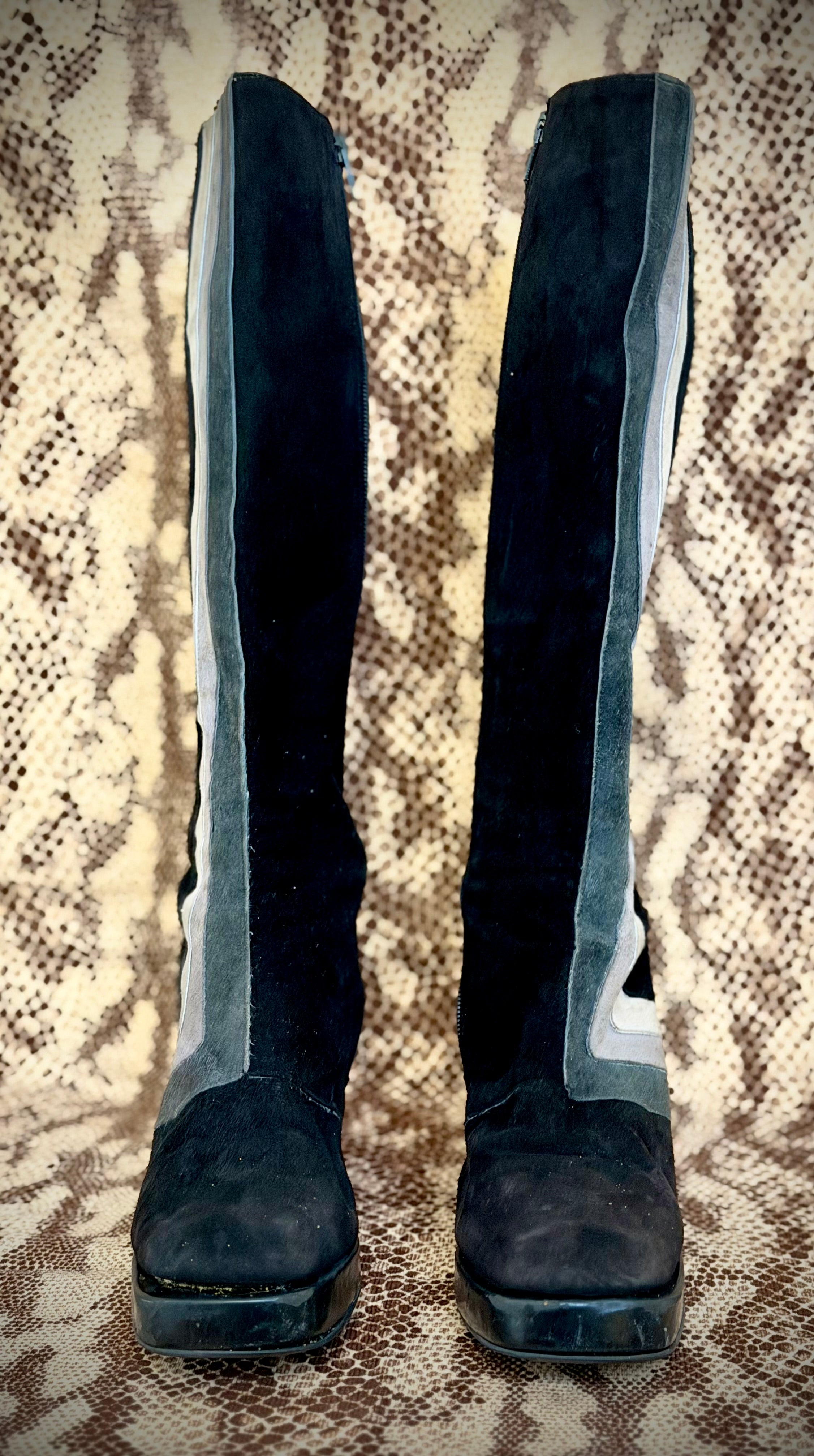 1996 Red or Dead London Platform Boots