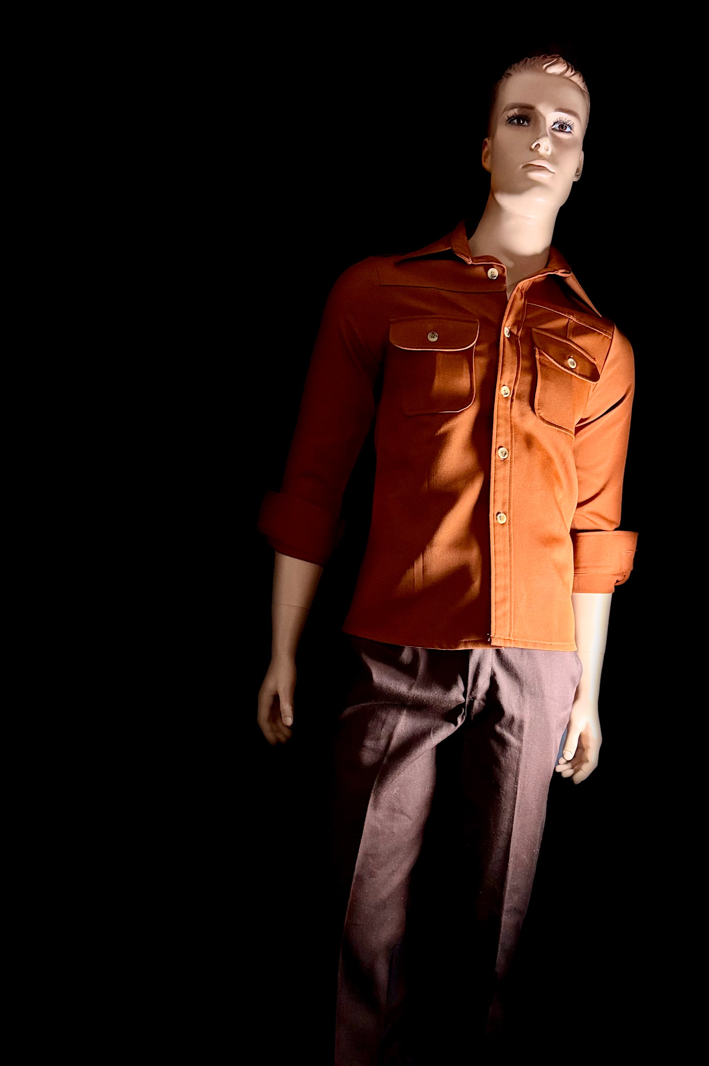 Levi’s 1970s Rust Western Utility Shirt