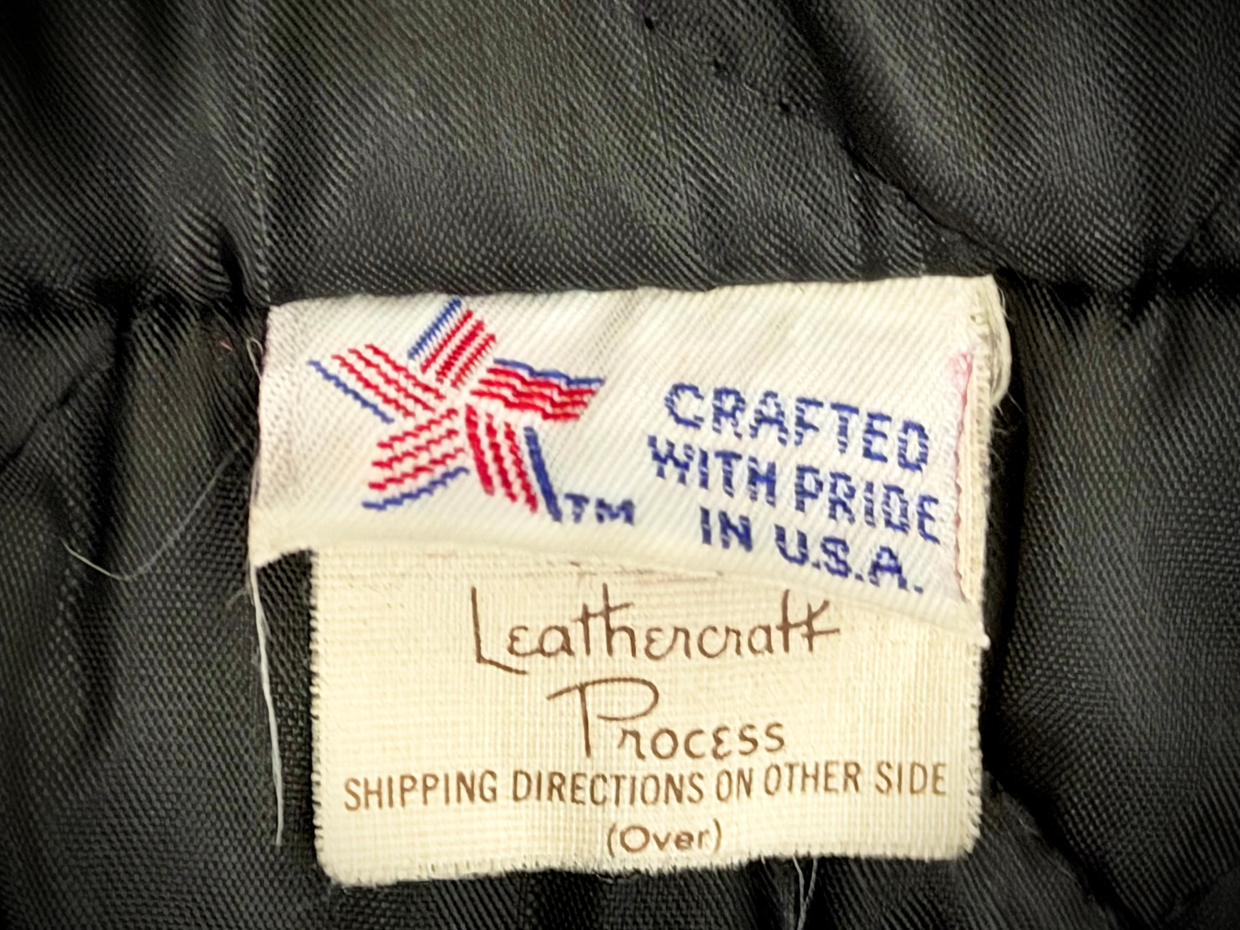 Authentic Vintage Schott NYC Perfecto Leather Motorcycle Jacket Made in the USA.