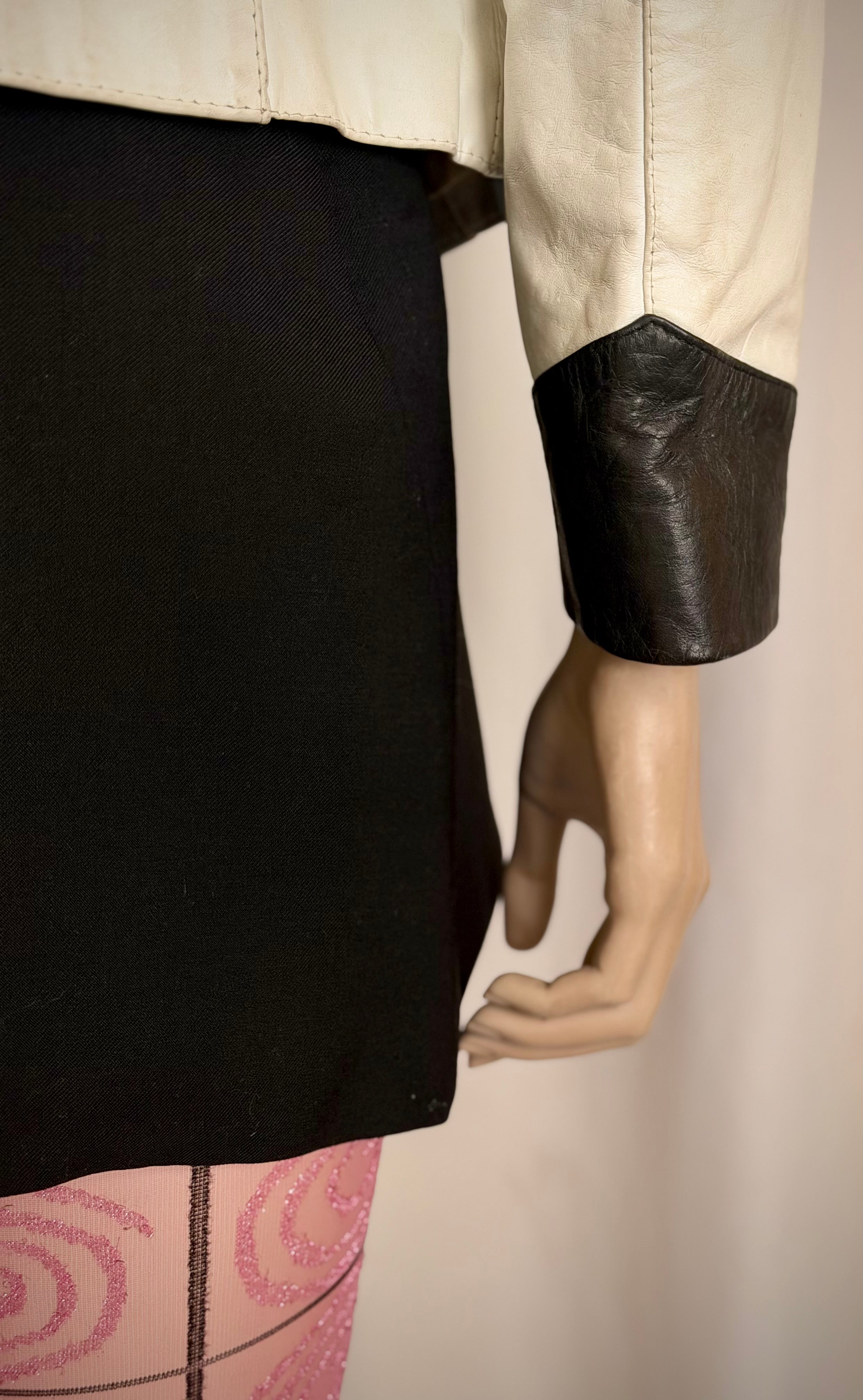 1980s Jonathan Christopher Leather Jacket - Made In Canada