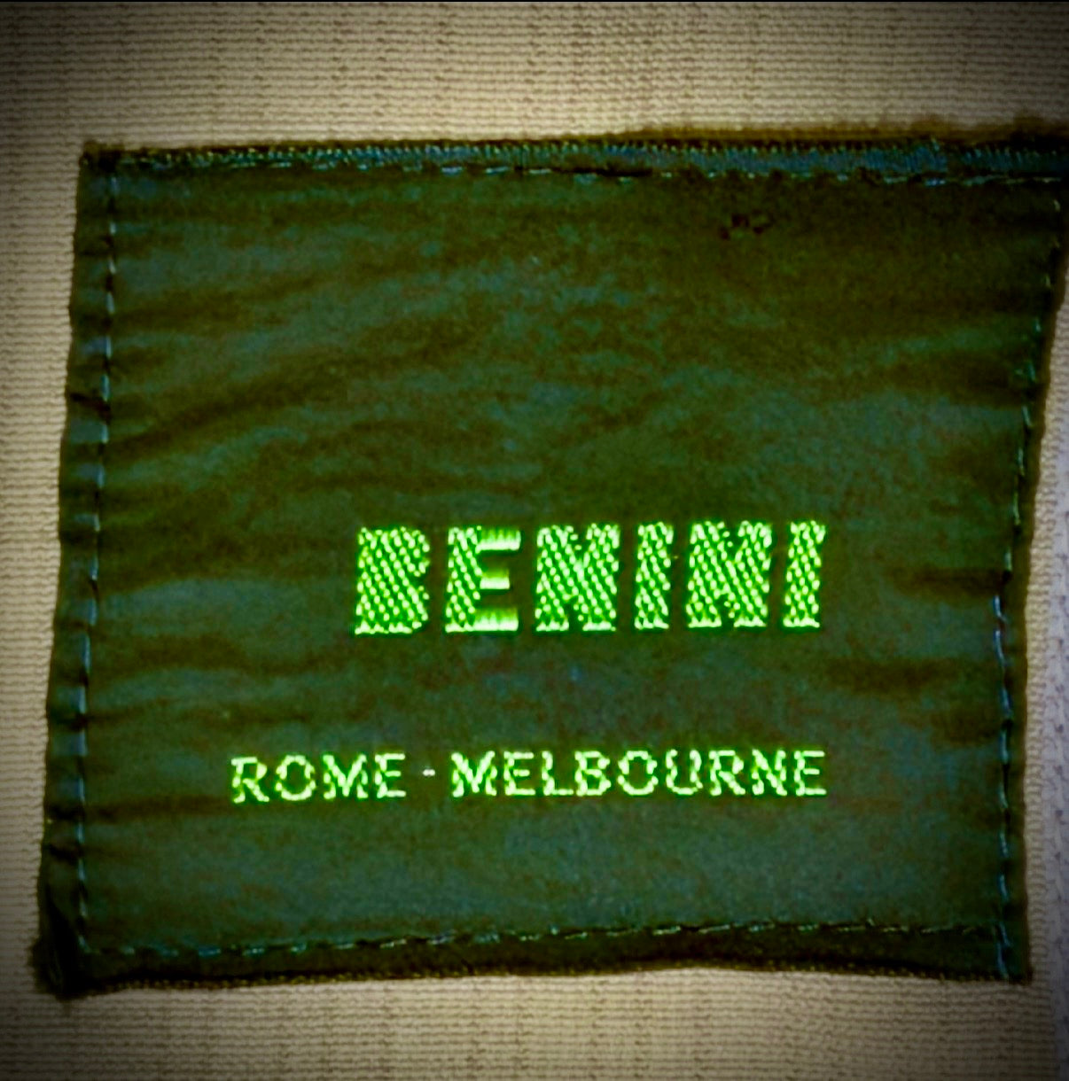 Vintage 1970s Benini Safari Shirt - Rome to Melbourne Tailoring