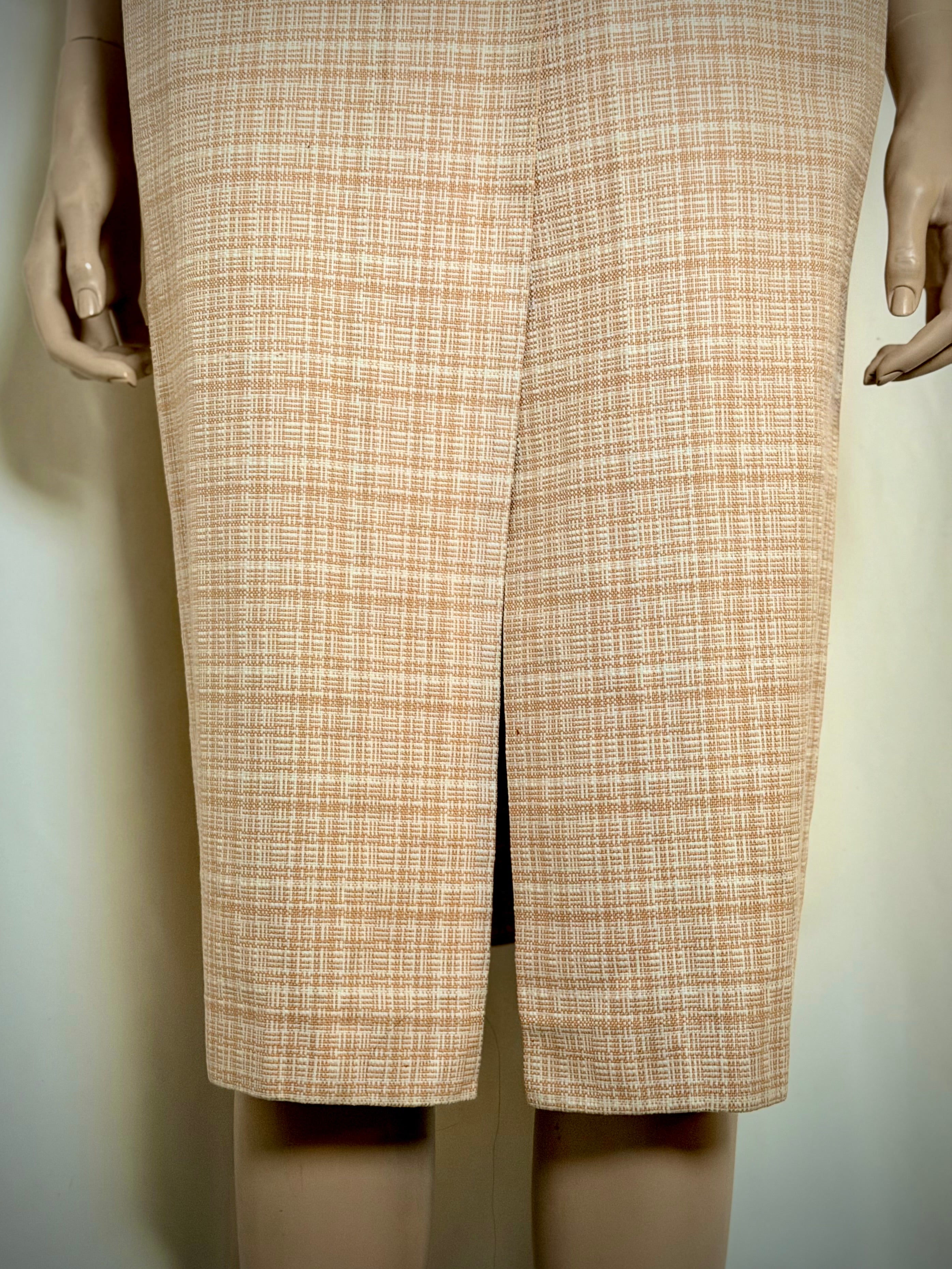 1950s Cocoon Style Car Coat - Immaculate Condition | Soft Check