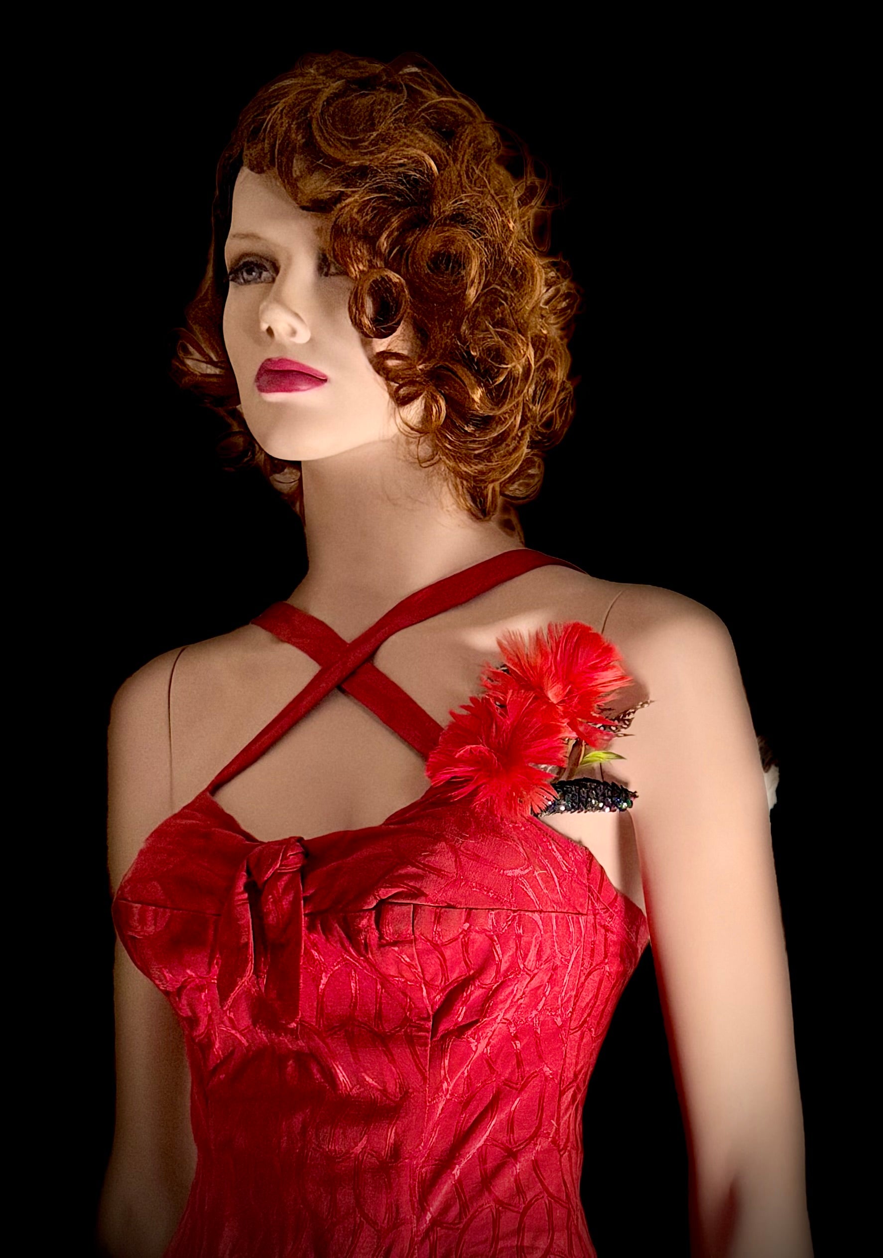 Late 1940s- Early 1950s Cabaret Playsuit / Chorus Costume