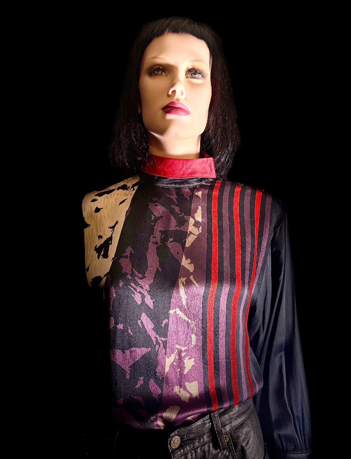Vintage Escada 100% Silk Blouse