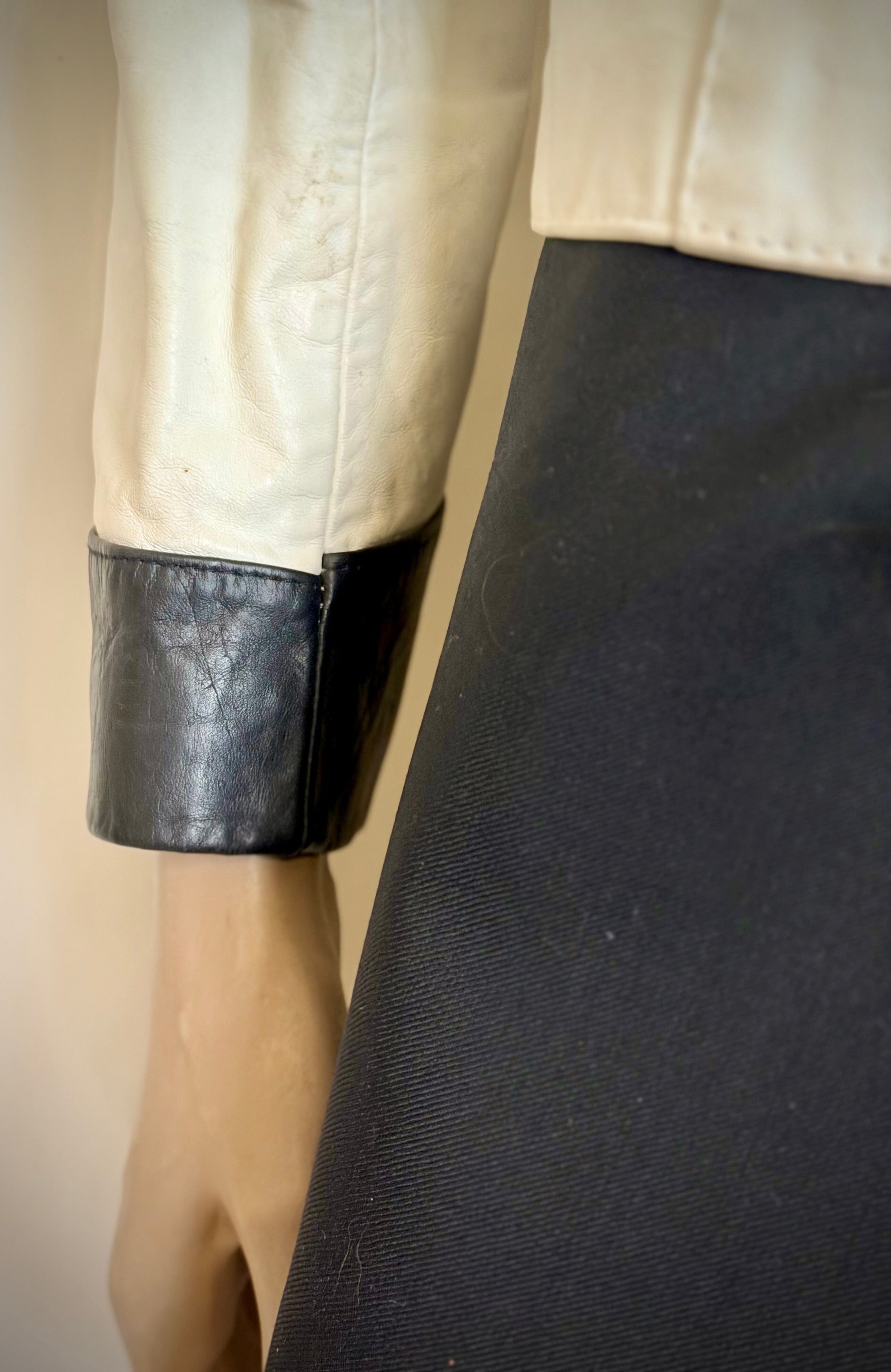 1980s Jonathan Christopher Leather Jacket - Made In Canada