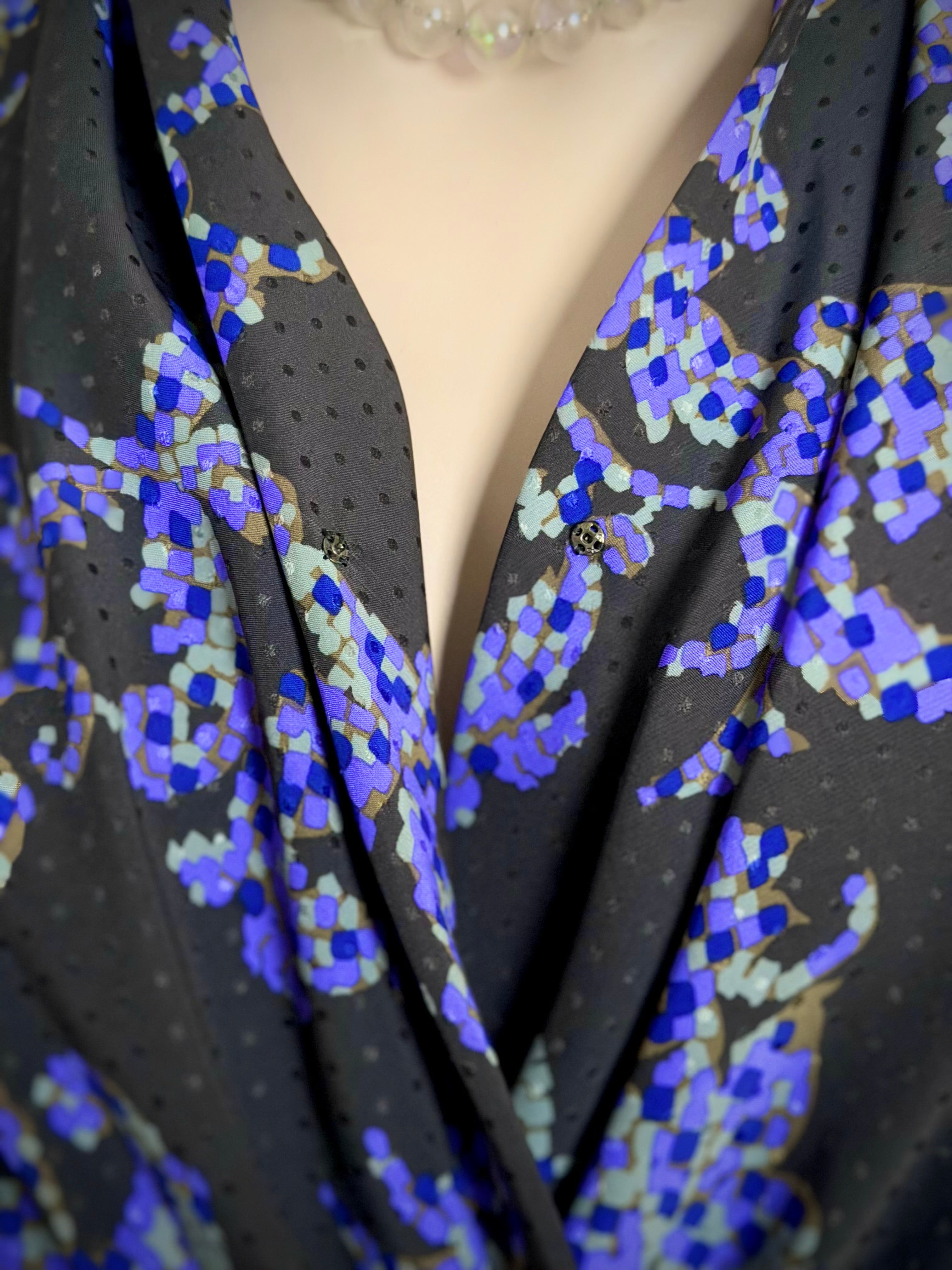 Pierre Balmain Paris-Late 80's/Early 90's Japanese
Made Designer Blouse