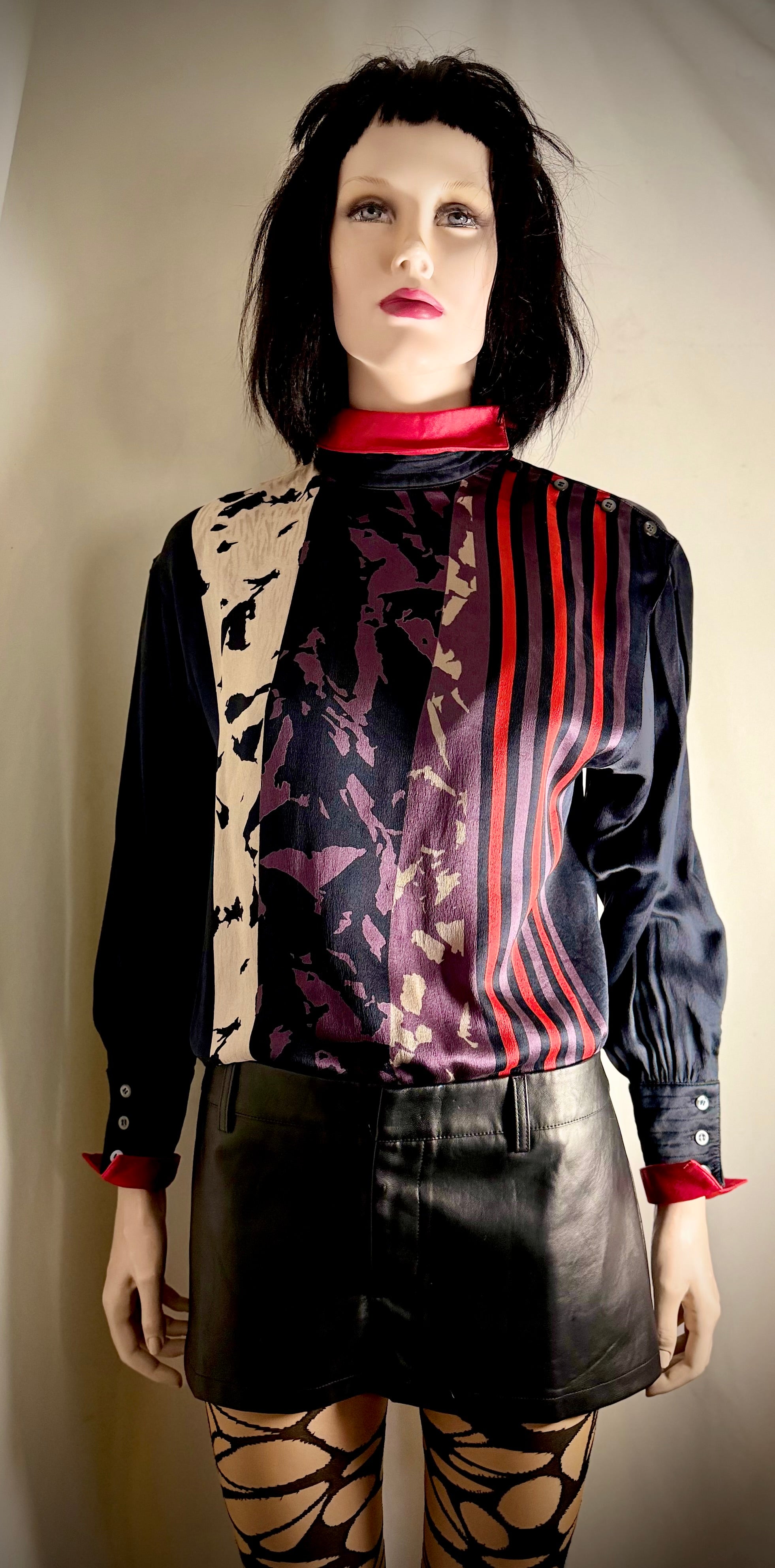 Vintage Escada 100% Silk Blouse