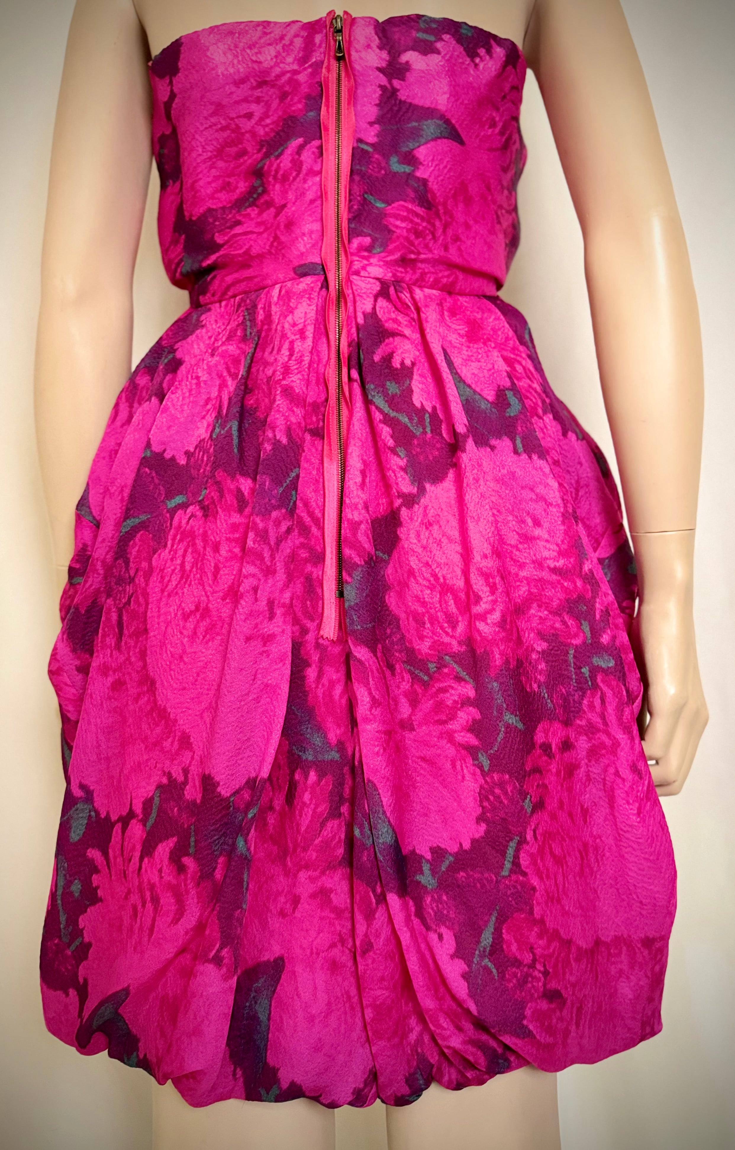 LANVIN Paris SS2010 Rare Sculptural Silk Dress - Alber Elbaz
