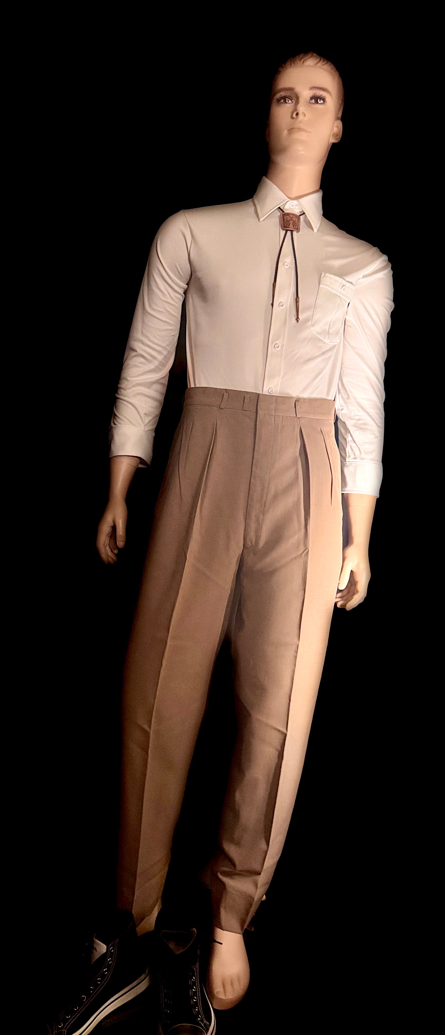 Late 1950s / Early 1960s Custom Tailored Mushroom Suit

Ernest Miller | Immaculate Mid-Century Two-Piece | Rare Larger Size