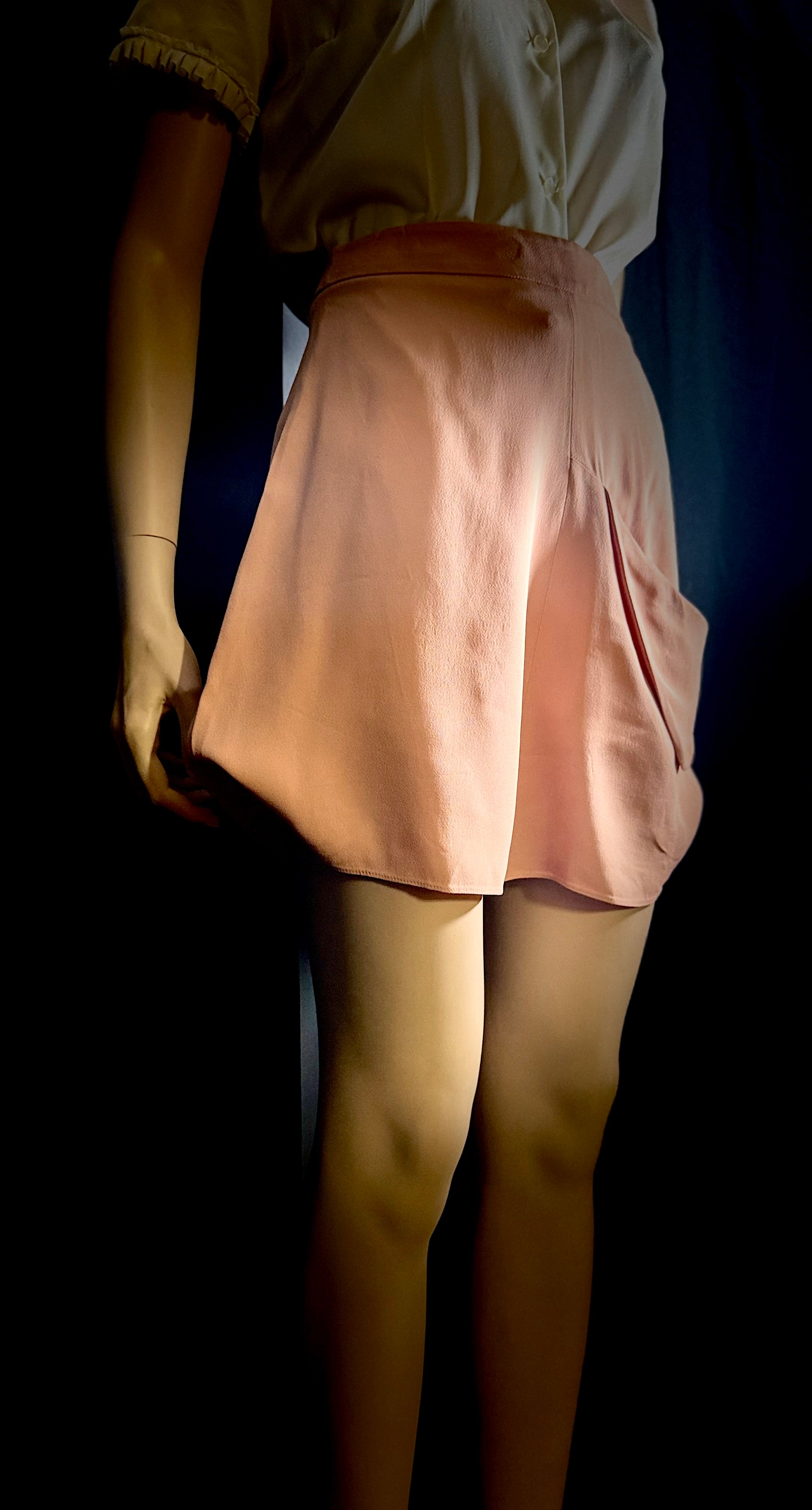 JW Anderson Sculptural Side-Hem Skirt - Deadstock with Tags