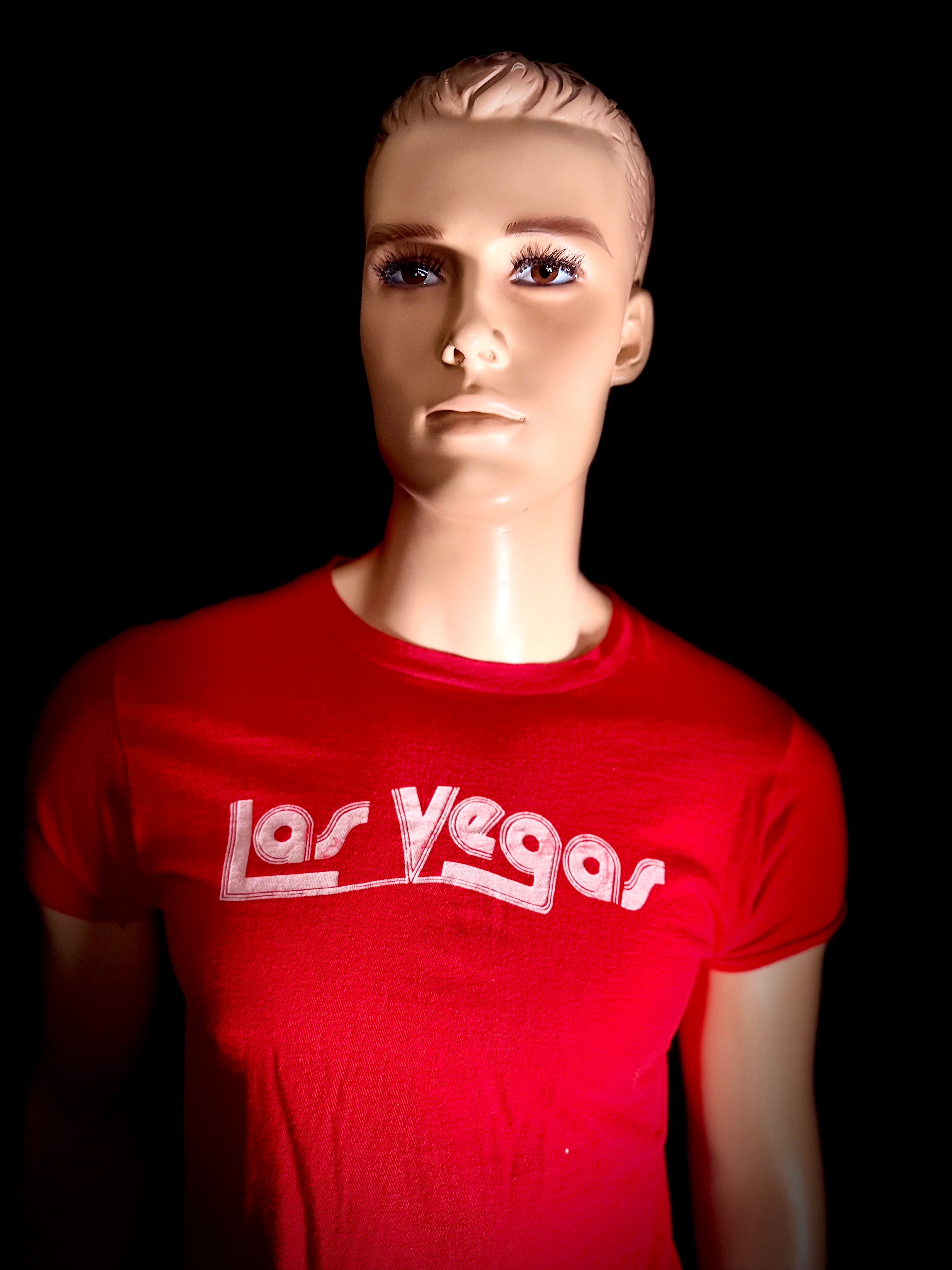 1970s “Las Vegas” Retro Typography Tee