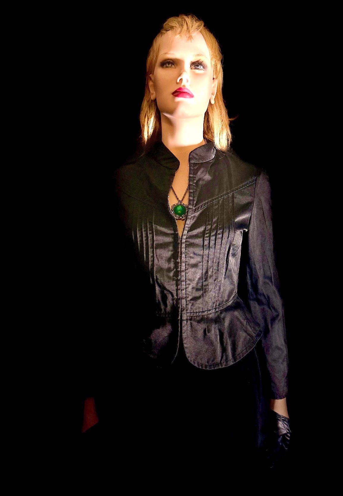 Blessed Are The Meek Structured Corset Blouse - Early 2000s
